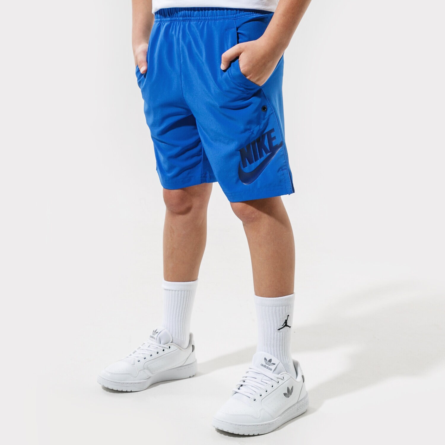 NIKE ŠORTKY  SPORTSWEAR DA0855-480 MODRÁ