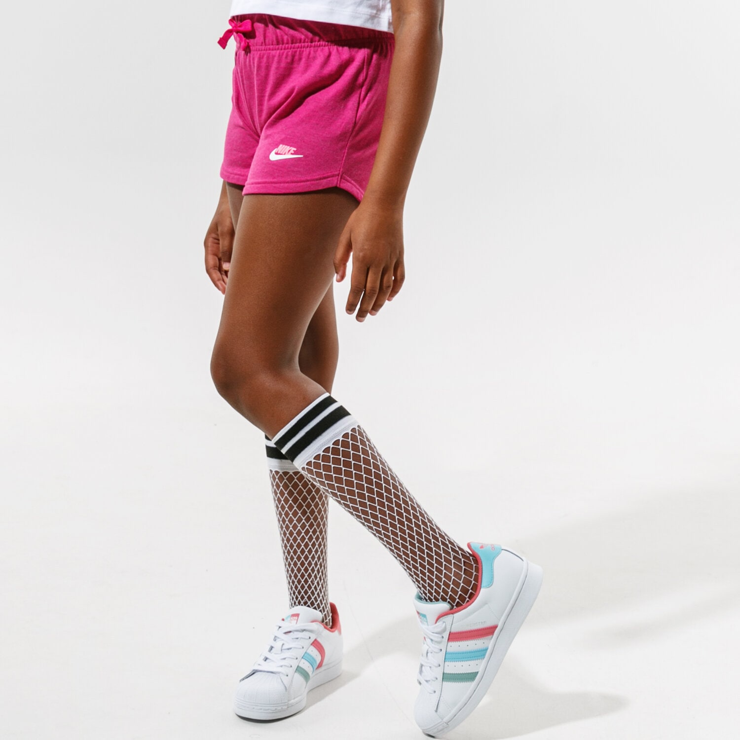 NIKE ŠORTKY  SPORTSWEAR DA1388-615 RŮŽOVÁ
