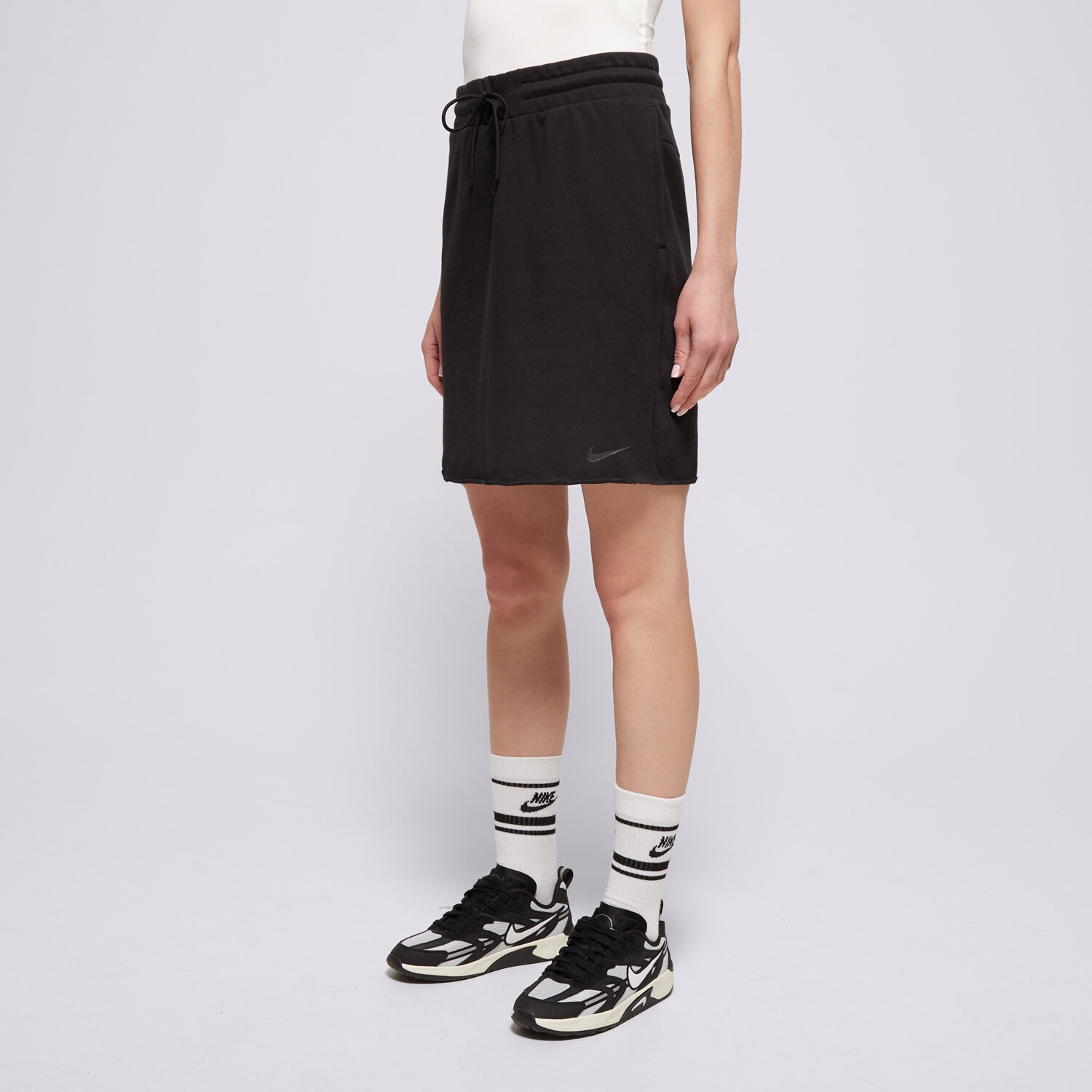 dámská sukně NIKE SUKNĚ W NSW ICN CLASH SKIRT FT DC5499-010 ČERNÁ