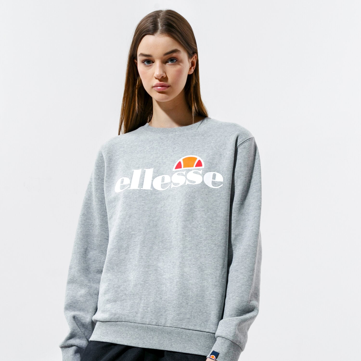 dámská mikina ELLESSE MIKINA AGATA GREY SGS03238112 ŠEDÁ