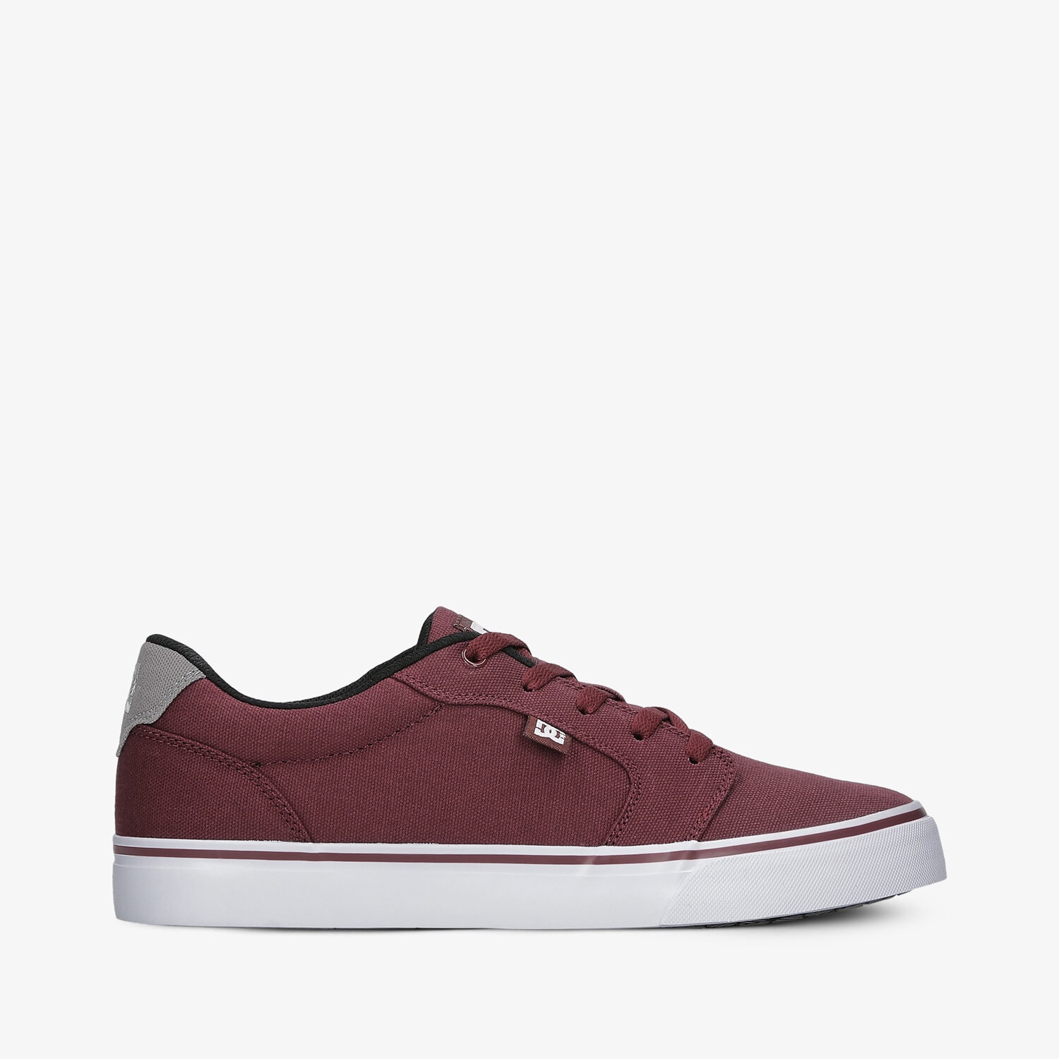 pánské skate boty (skateboardové) DC ANVIL 303190MGO BORDOVÁ