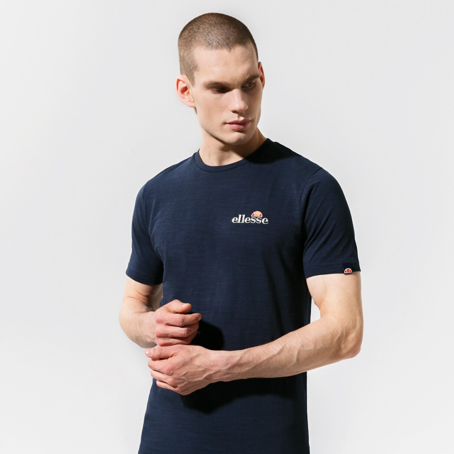 pánské tričko ELLESSE TRIČKO MILLE TEE NAVY SHJ11941429 TMAVOMODRÁ