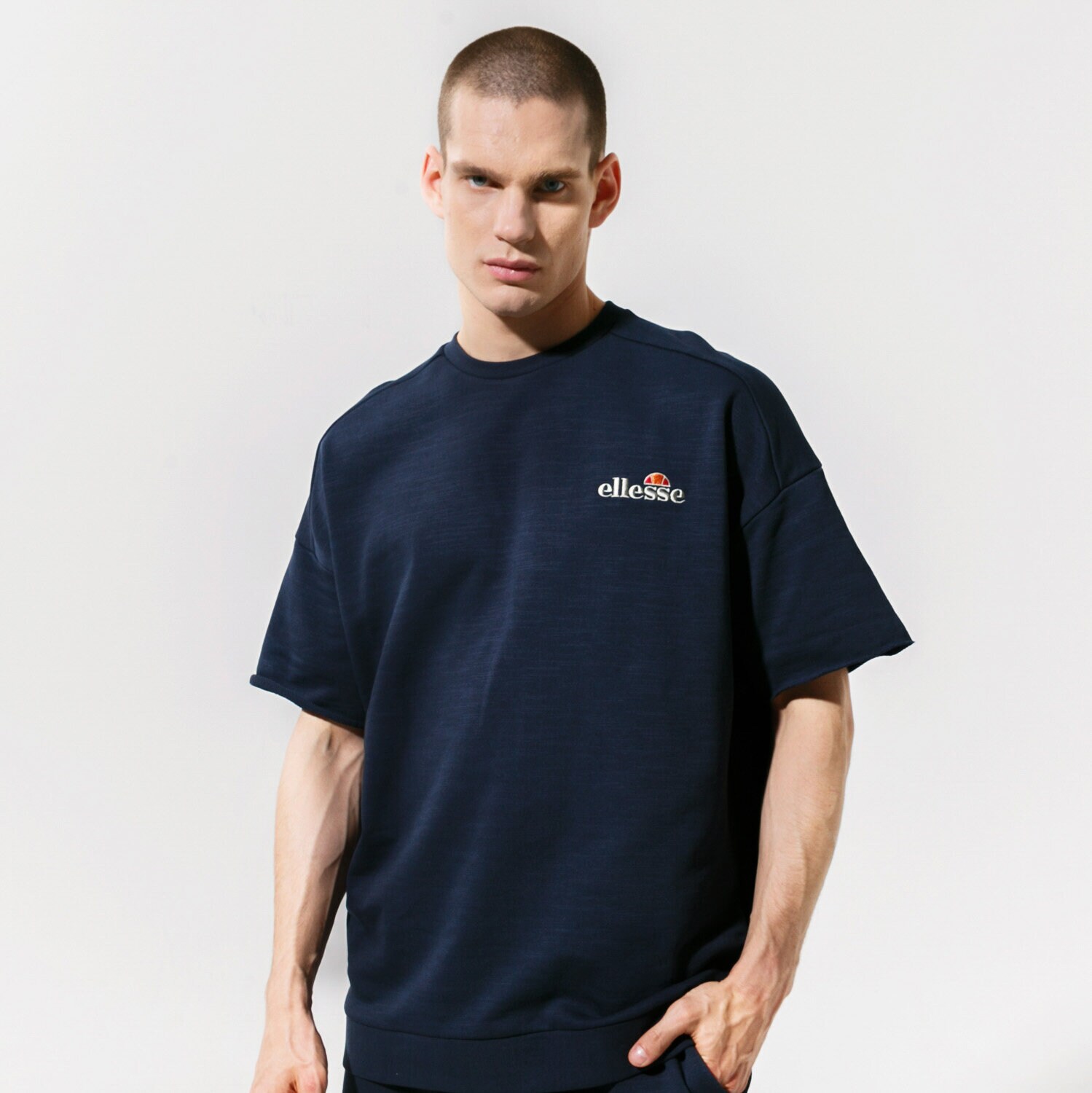 pánské tričko ELLESSE TRIČKO NAVY SHJ11946429 TMAVOMODRÁ