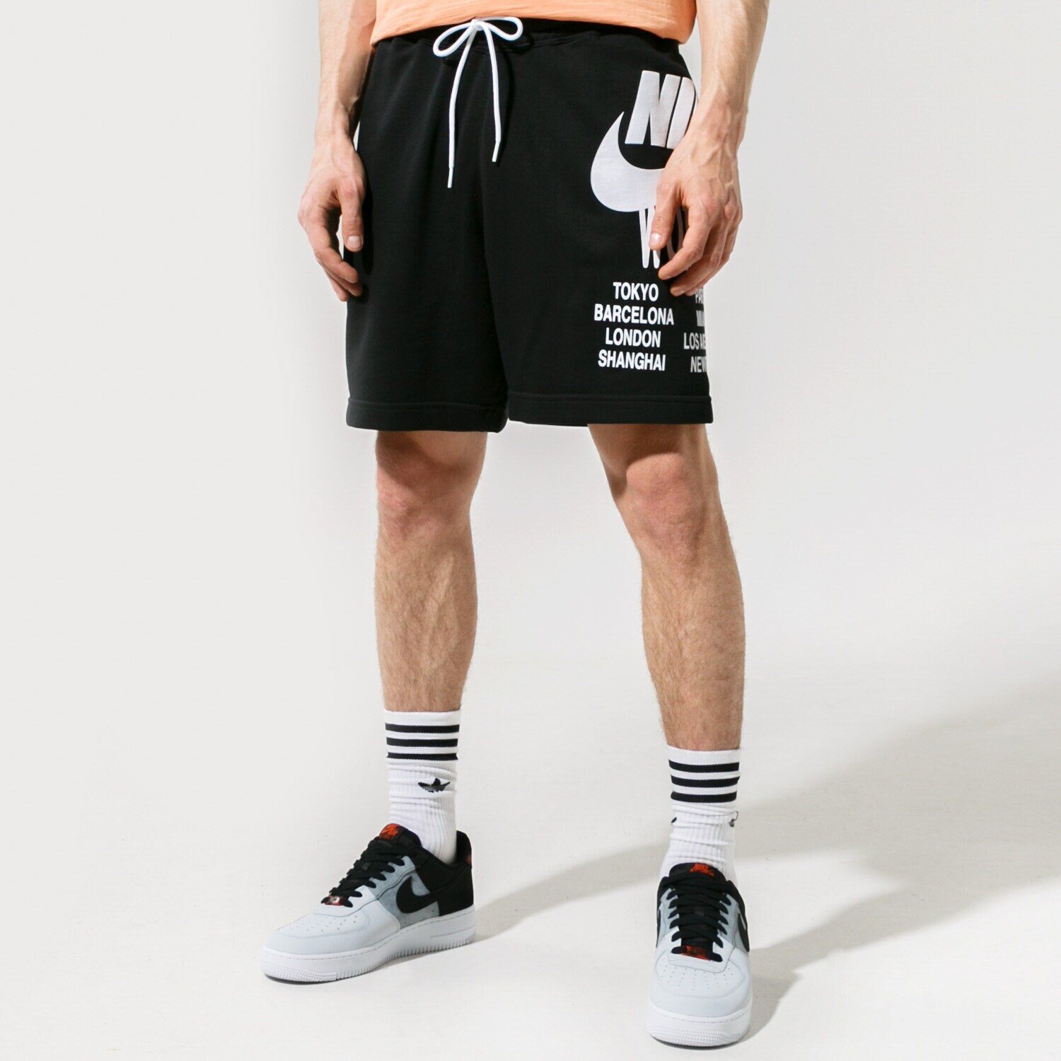 pánské kraťasy NIKE ŠORTKY  SPORTSWEAR DA0645-010 ČERNÁ
