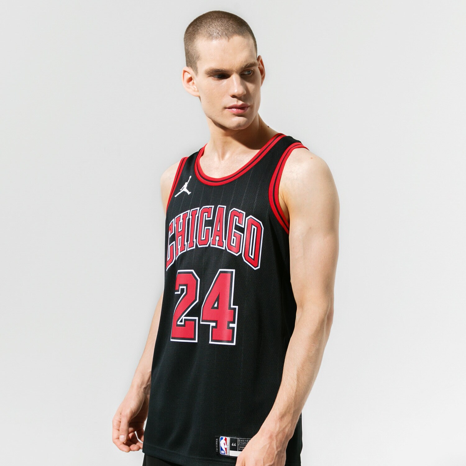 pánská košile JORDAN TOP BULLS STATEMENT EDITION 2020 NBA CV9472-018 ČERNÁ