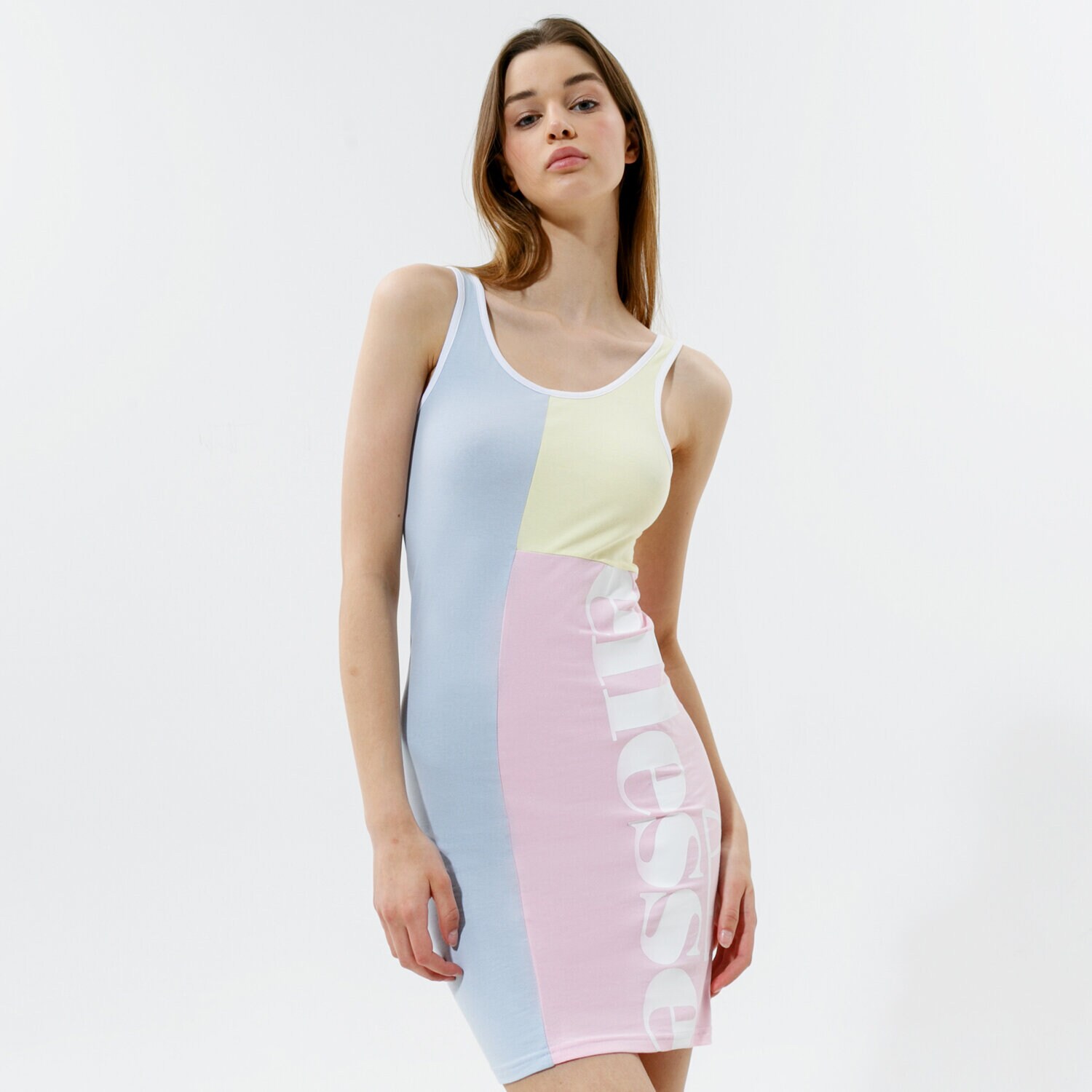 dámské šaty ELLESSE ŠATY SERETA DRESS MLT SGJ11881940 VÍCEBAREVNÁ