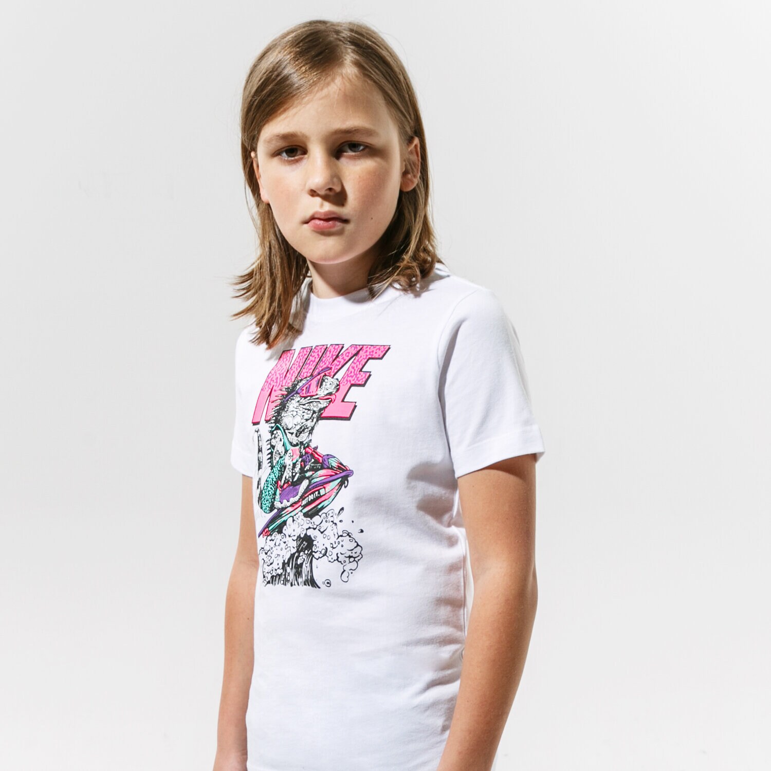 dětské tričko NIKE TRIČKO SPORTSWEAR DH6522-100 BÍLÁ