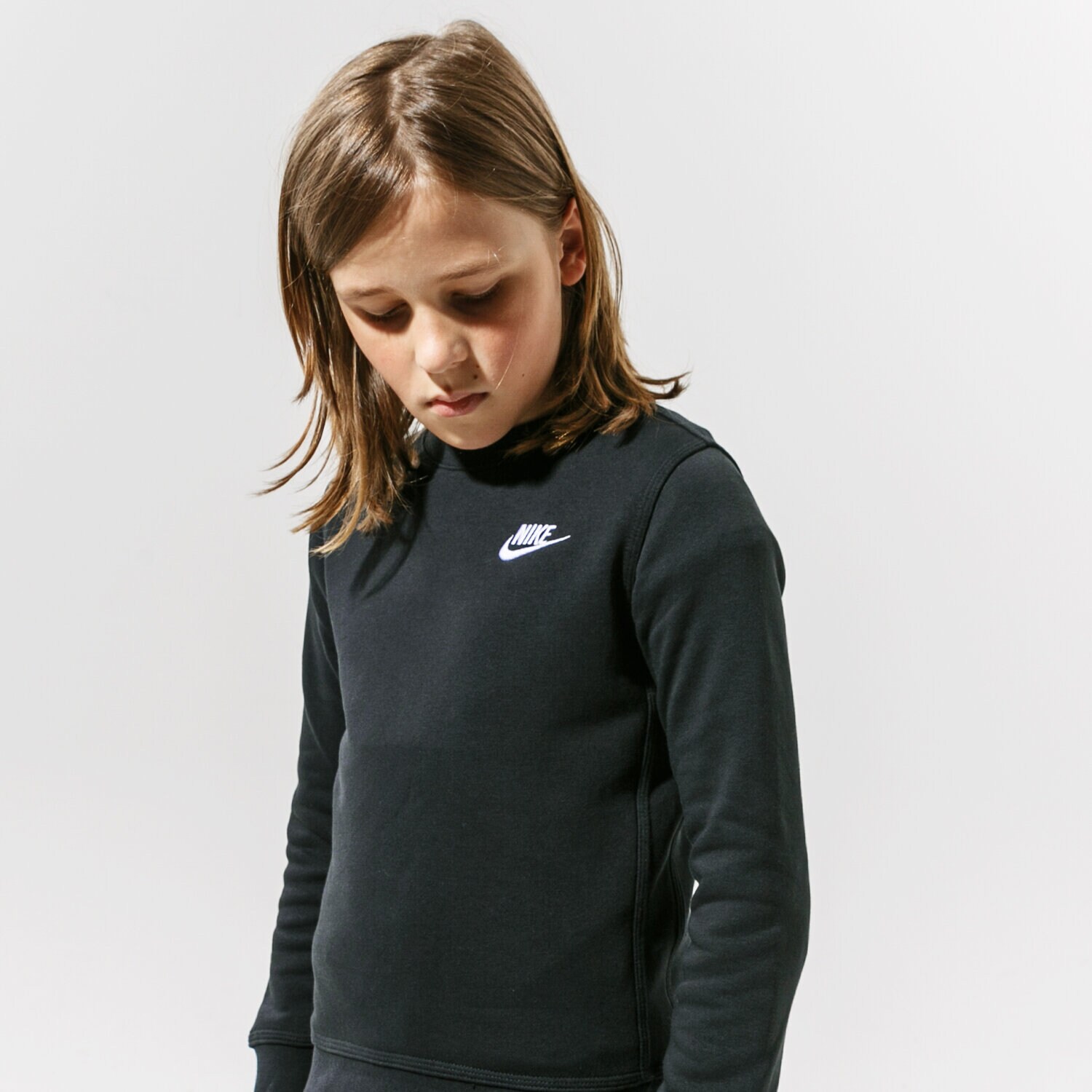 dětská mikina NIKE MIKINA SPORTSWEAR BOY DA0861-010 ČERNÁ