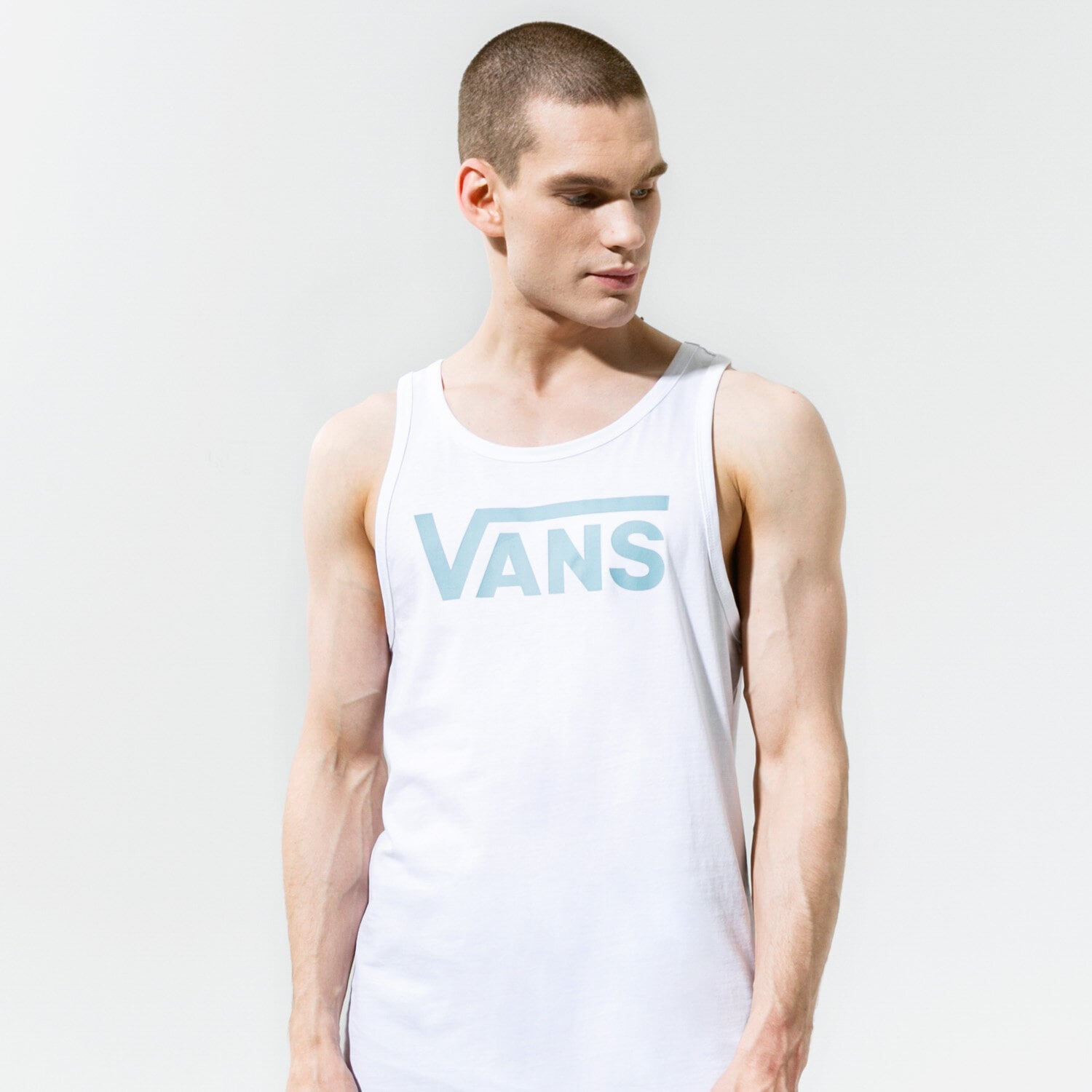 pánská košile VANS TOP VANS CLASSIC TOP VN000Y8VZDF1 BÍLÁ