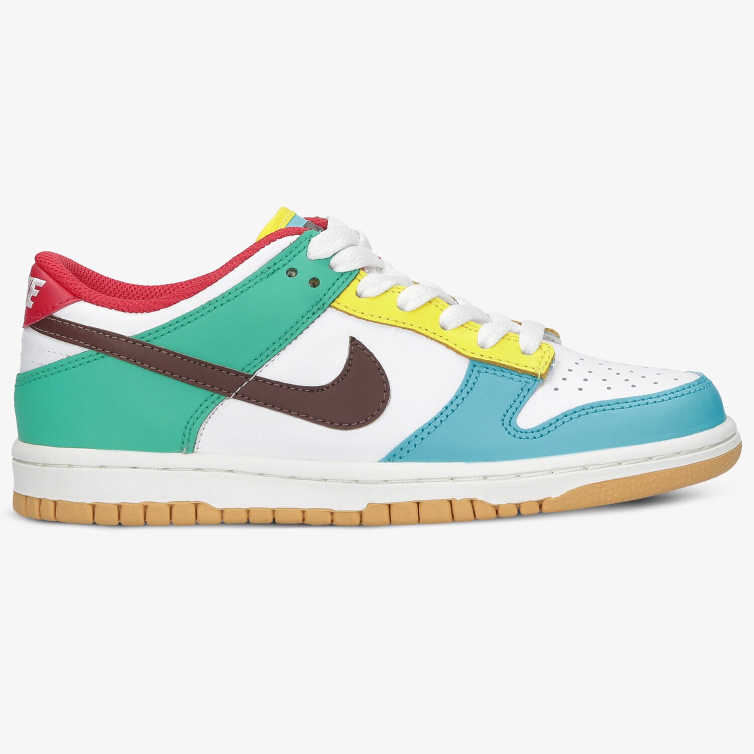 dětské tenisky NIKE DUNK LOW SE CZ2496-100 VÍCEBAREVNÁ