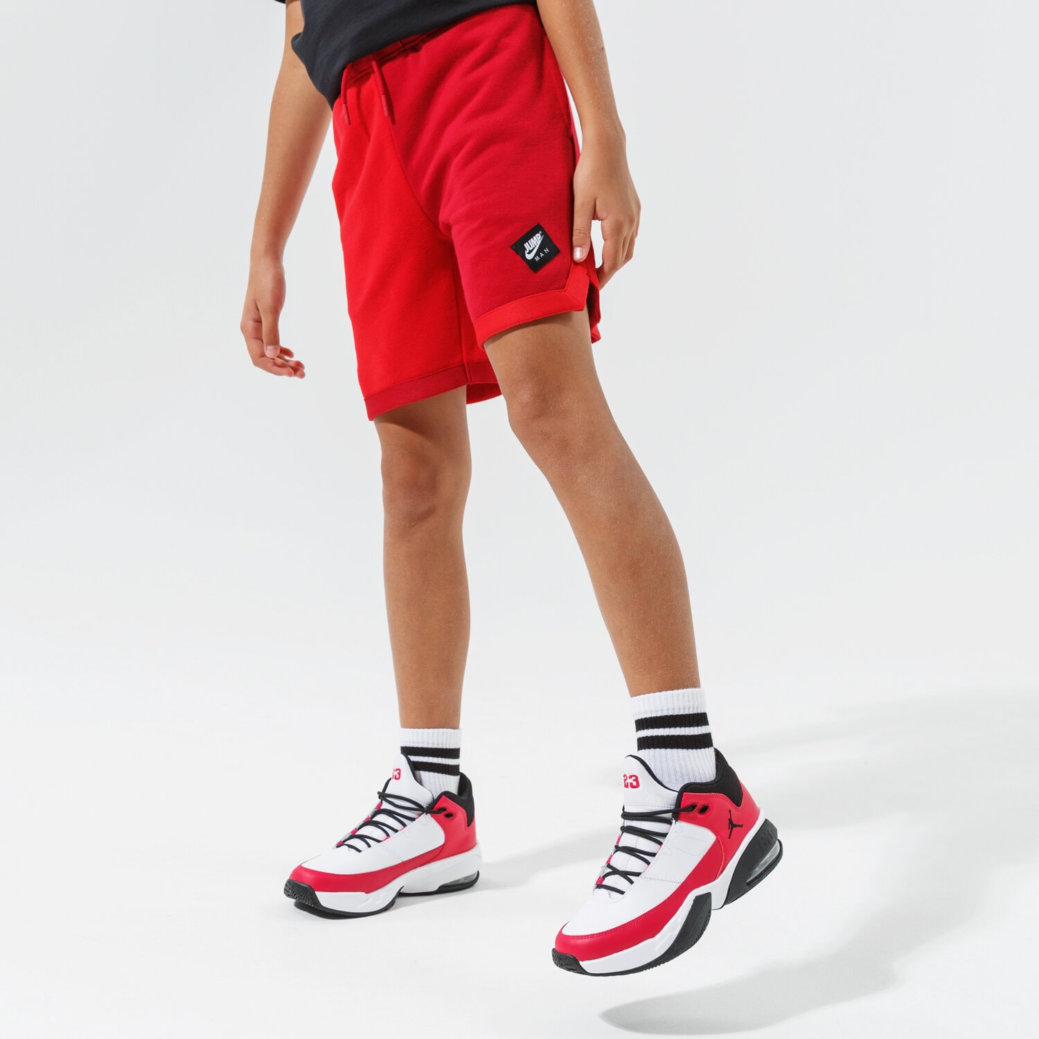JORDAN ŠORTKY  JUMPMAN FT 95A551-R78 ČERVENÁ