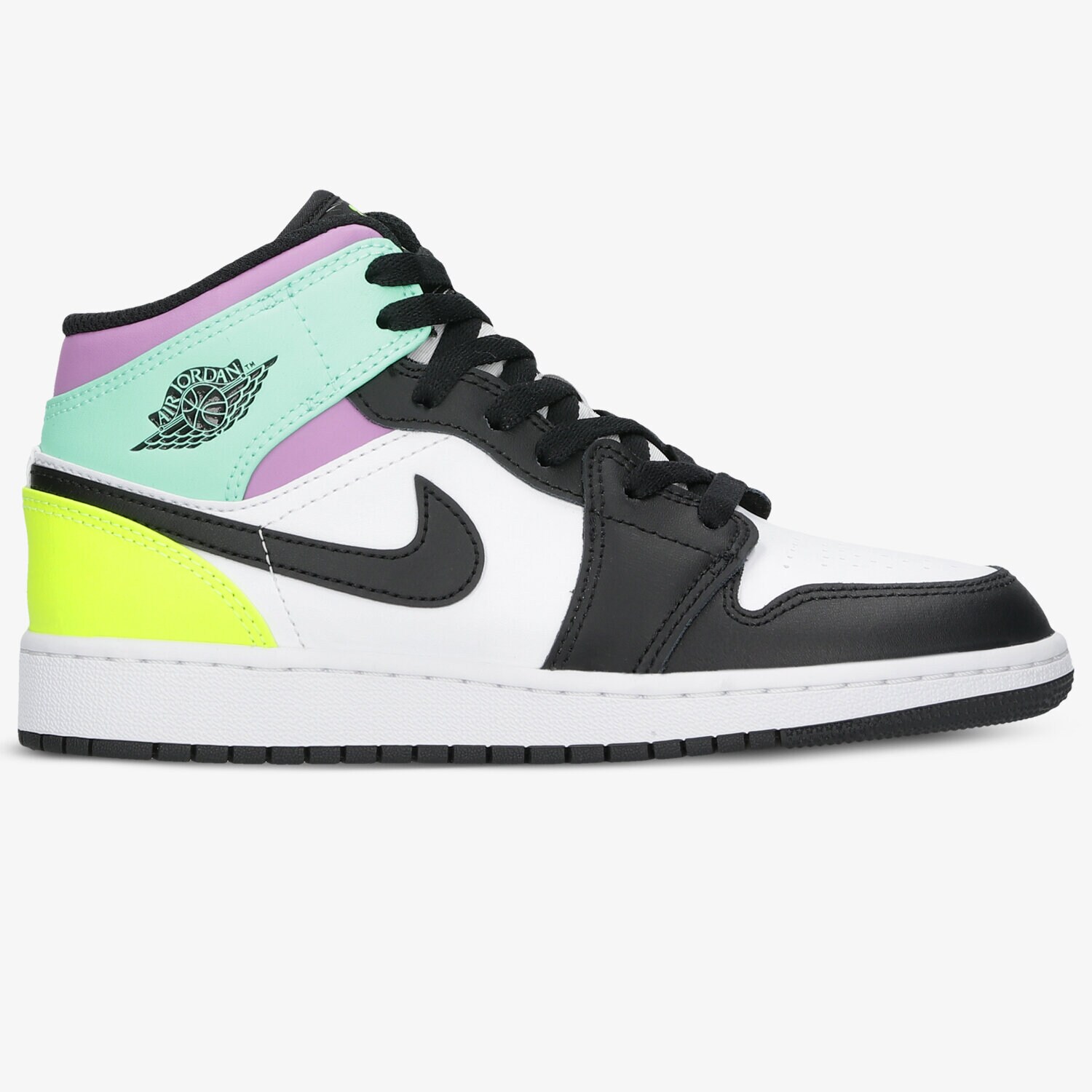 dětské tenisky AIR JORDAN 1 MID  554725-175 VÍCEBAREVNÁ