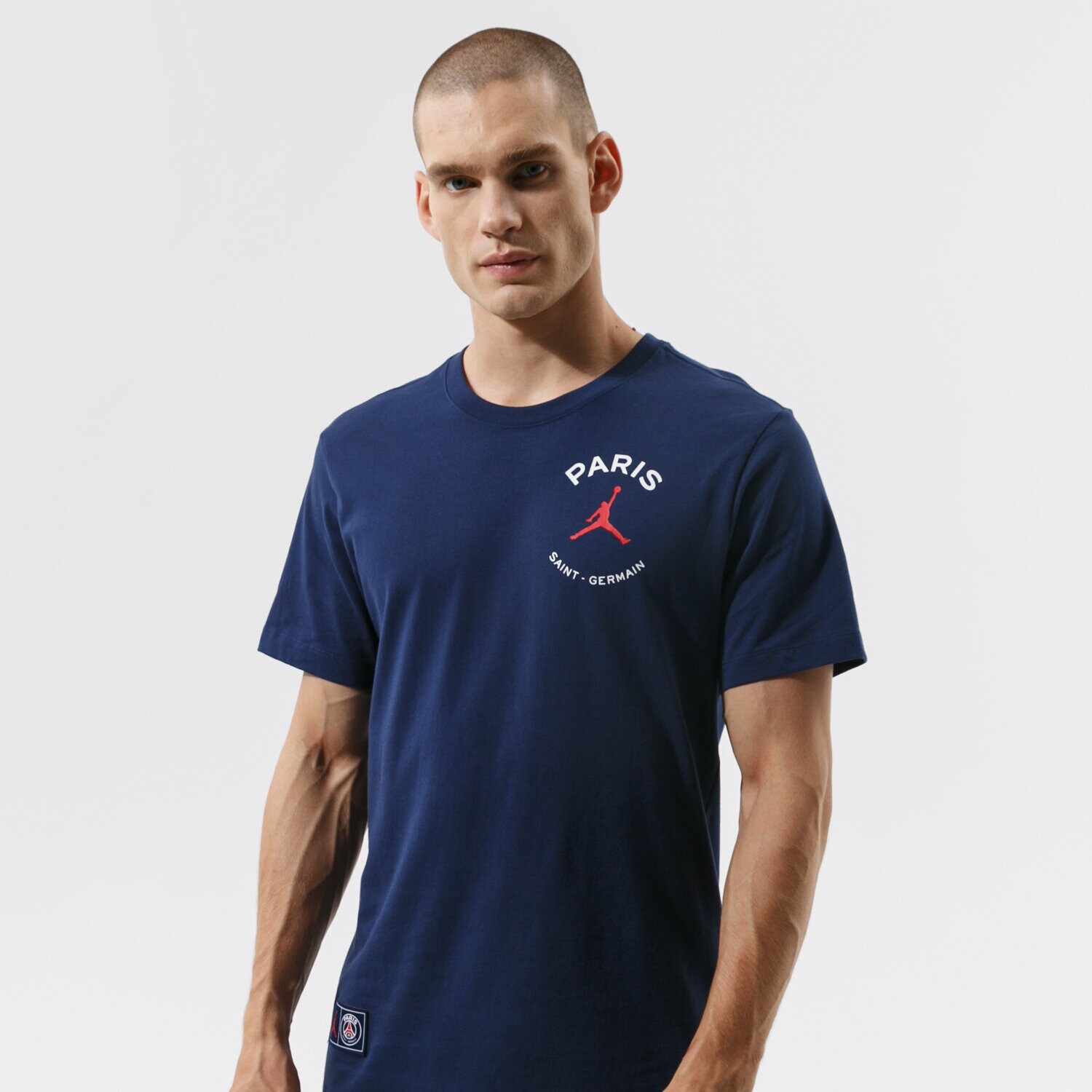 pánské tričko JORDAN TRIČKO PARIS SAINT-GERMAIN LOGO DB6514-410 TMAVOMODRÁ