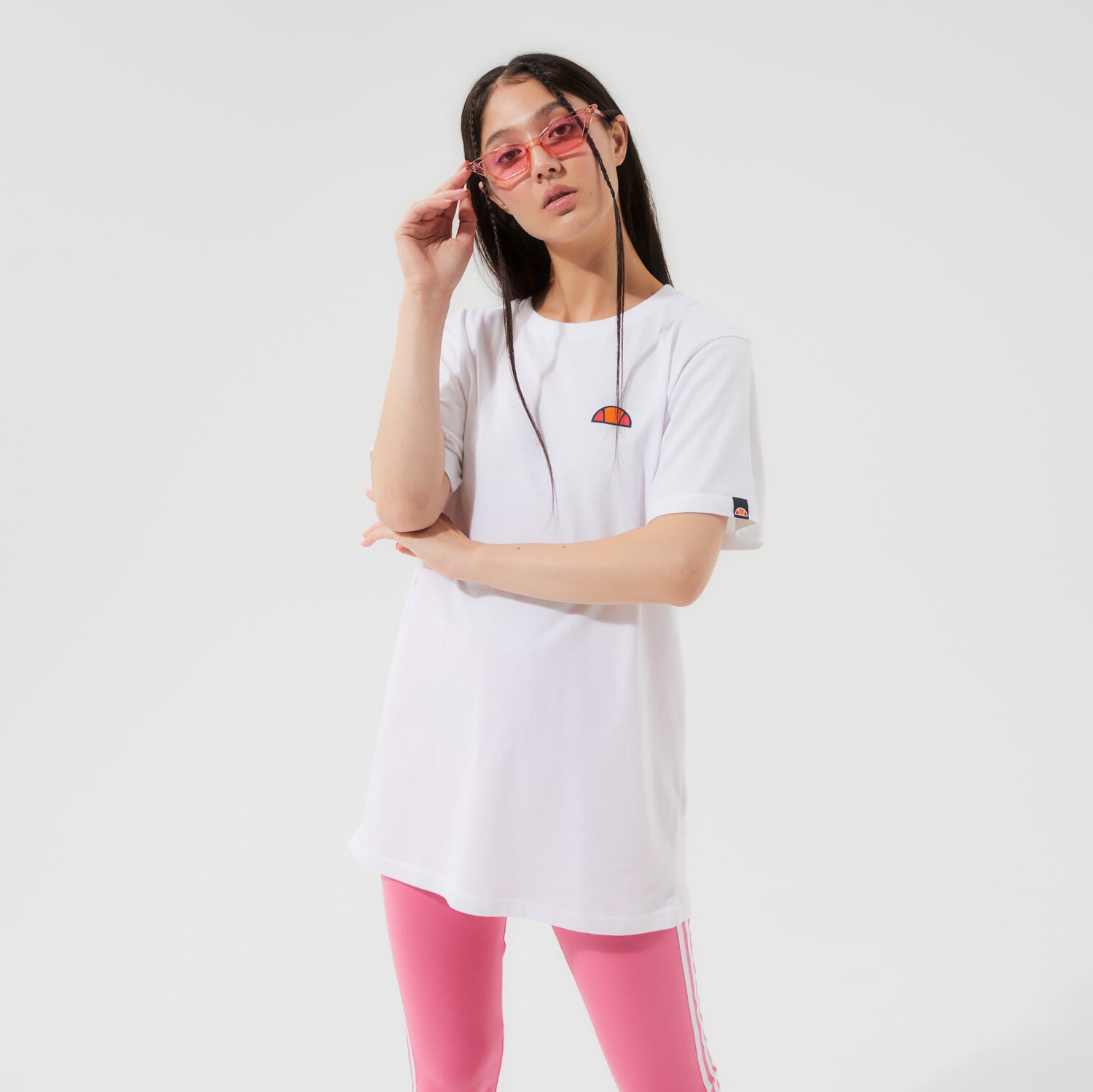 dámské tričko ELLESSE TRIČKO OSLA WHT WHT SMG13522908 BÍLÁ