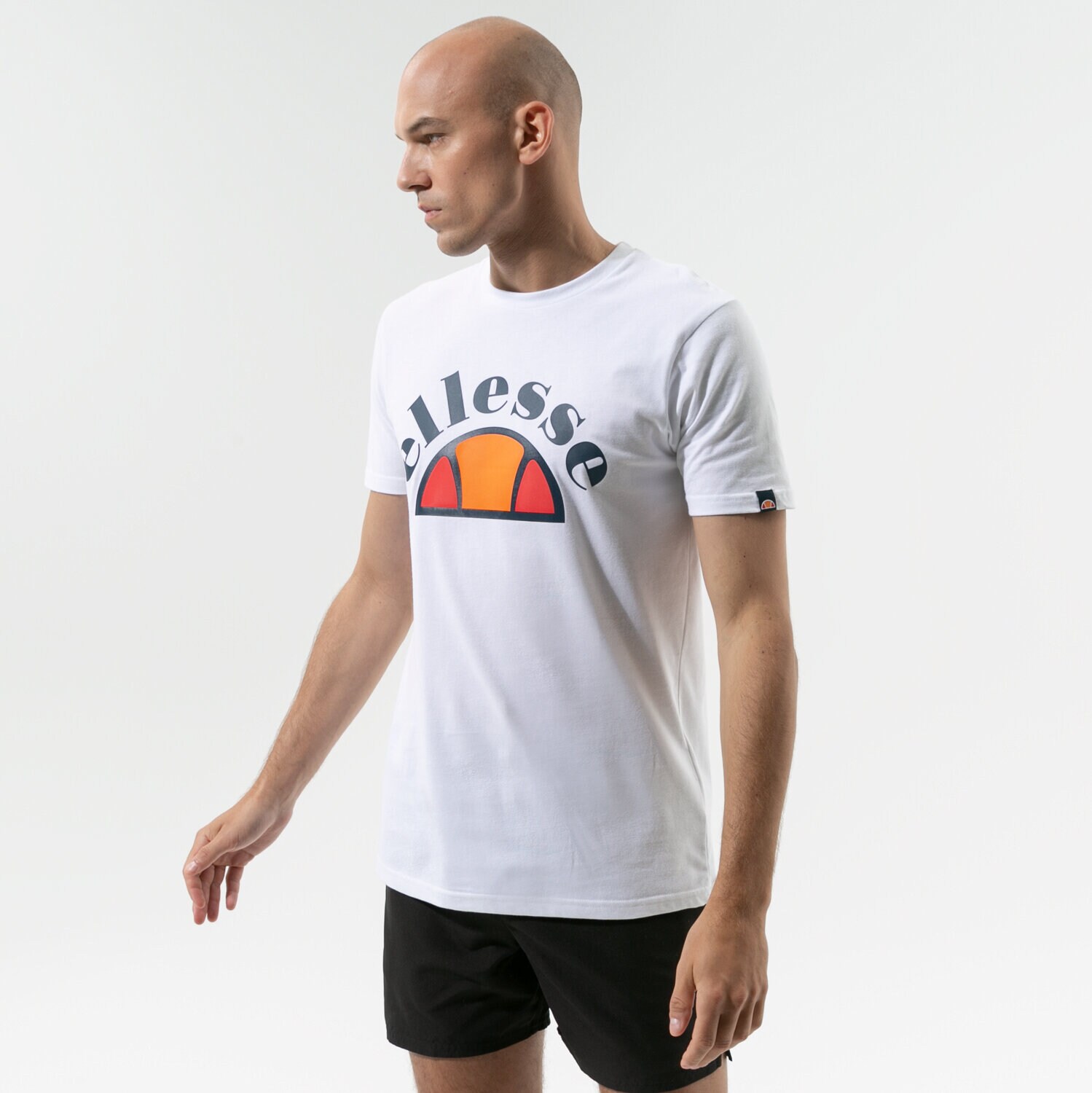pánské tričko ELLESSE TRIČKO TEZZA WHT WHT SMG13519908 BÍLÁ