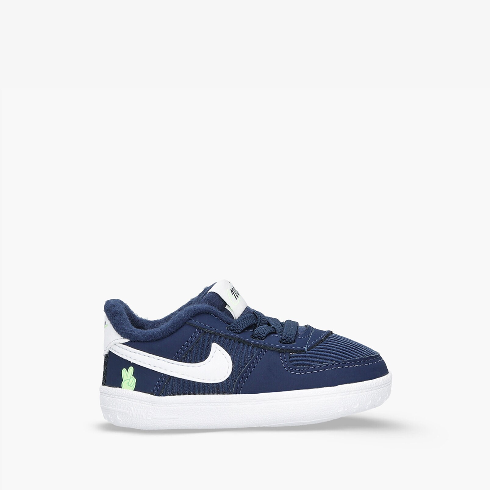 dětské tenisky NIKE AIR FORCE 1 SE CRIB  DB4078-400 TMAVOMODRÁ