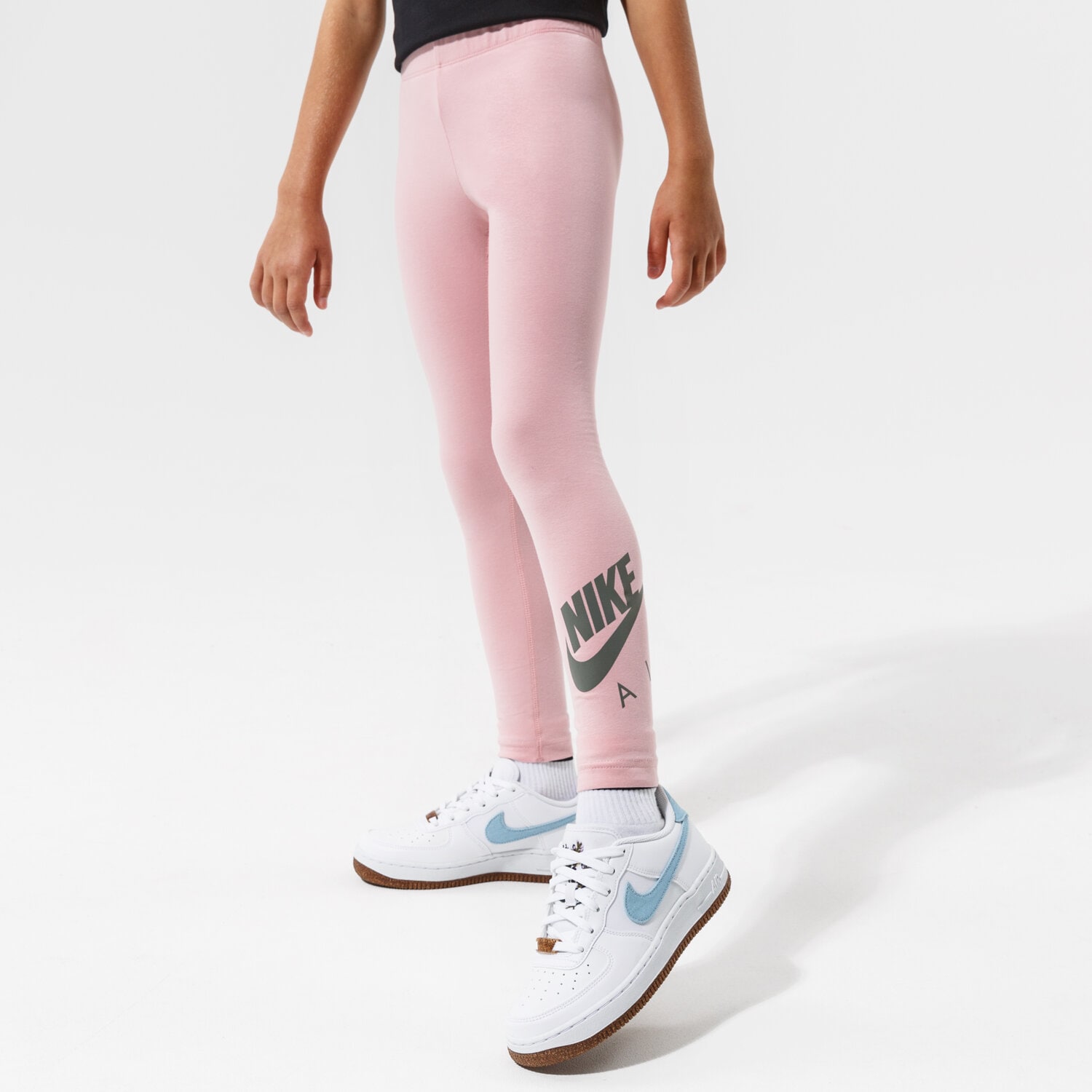 dětské kalhoty NIKE LEGGINGS G NSW AIR FAVORITES LGGNG G GIRL DD7140-630 RŮŽOVÁ