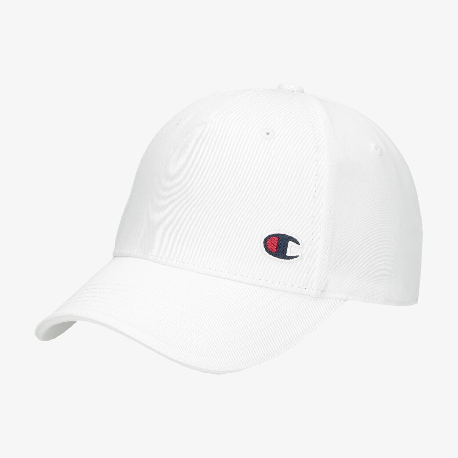 dětská kšiltovka CHAMPION ČEPICE SMALL LOGO CAP 805456WW001 BÍLÁ