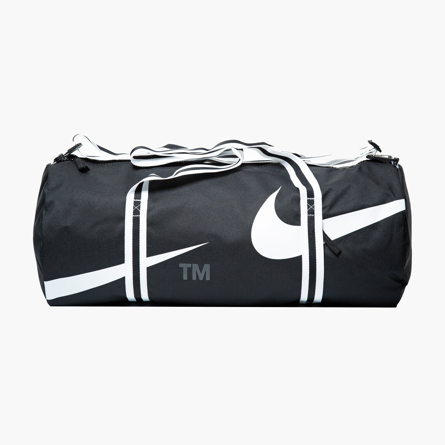 dámská taška NIKE TAŠKA NK HERITAGE DUFF - SWOOSH DJ7379-010 ČERNÁ