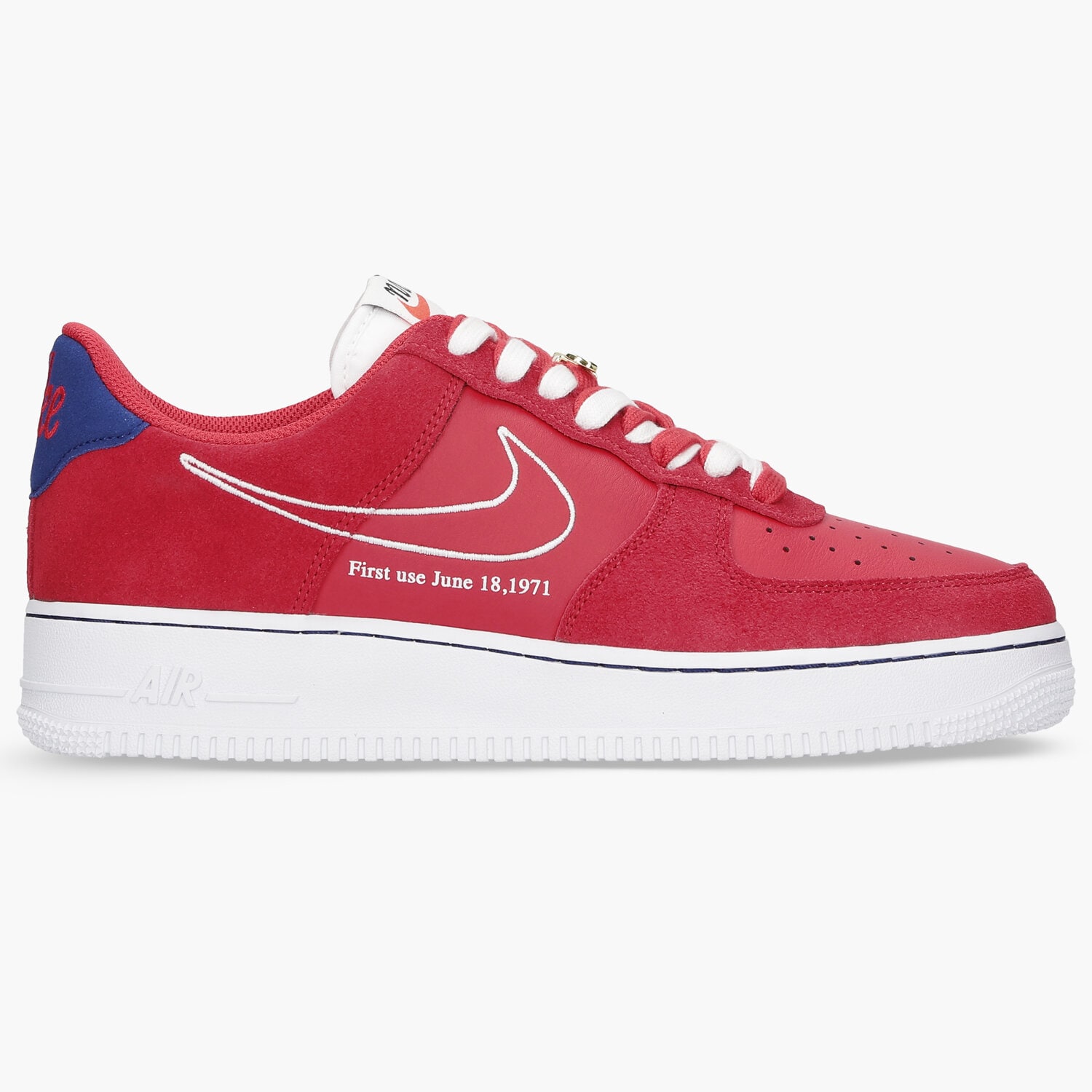 pánské tenisky NIKE AIR FORCE 1 '07 LV8 DB3597-600 ČERVENÁ