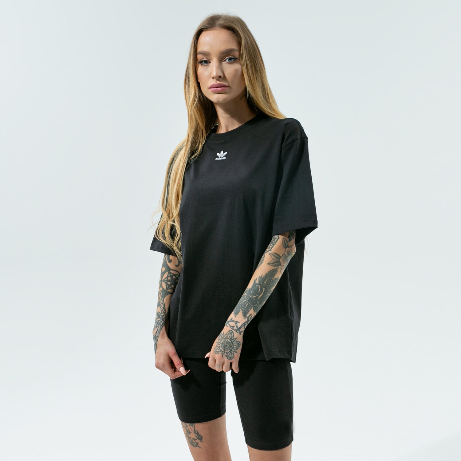 dámské tričko ADIDAS TRIČKO TEE H06649 ČERNÁ