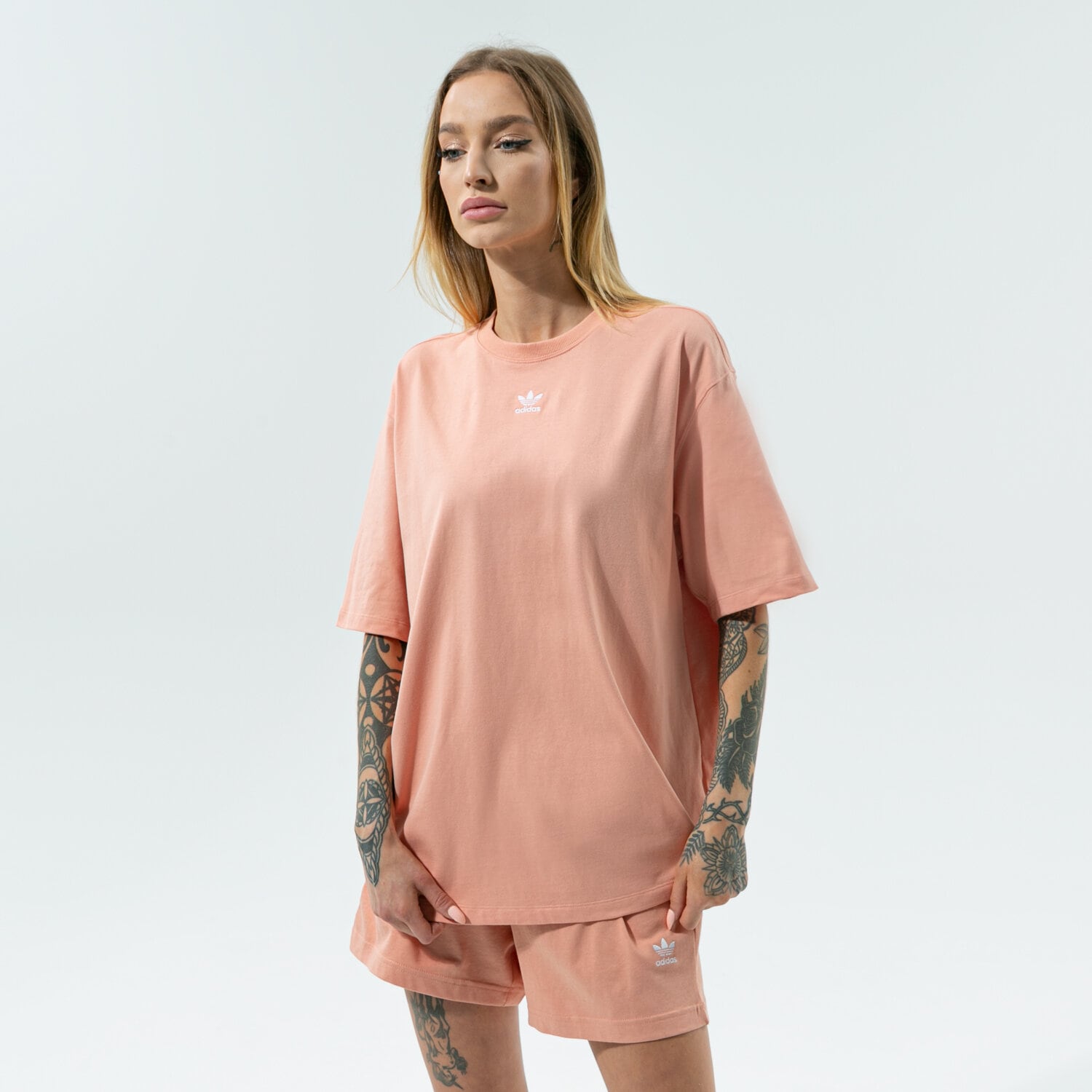 dámské tričko ADIDAS TRIČKO H06647 RŮŽOVÁ