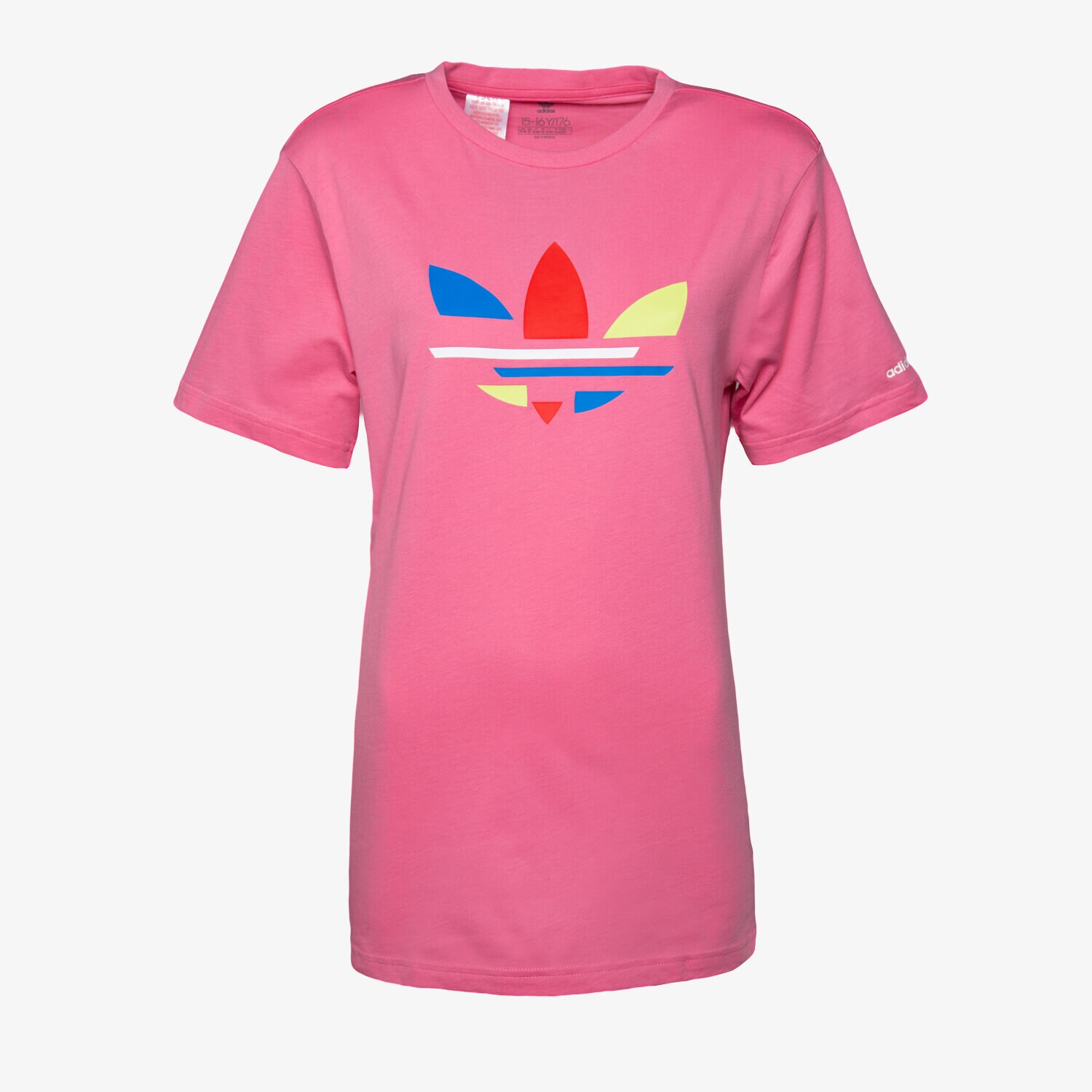 dětské tričko ADIDAS TRIČKO TEE GIRL H32347 RŮŽOVÁ