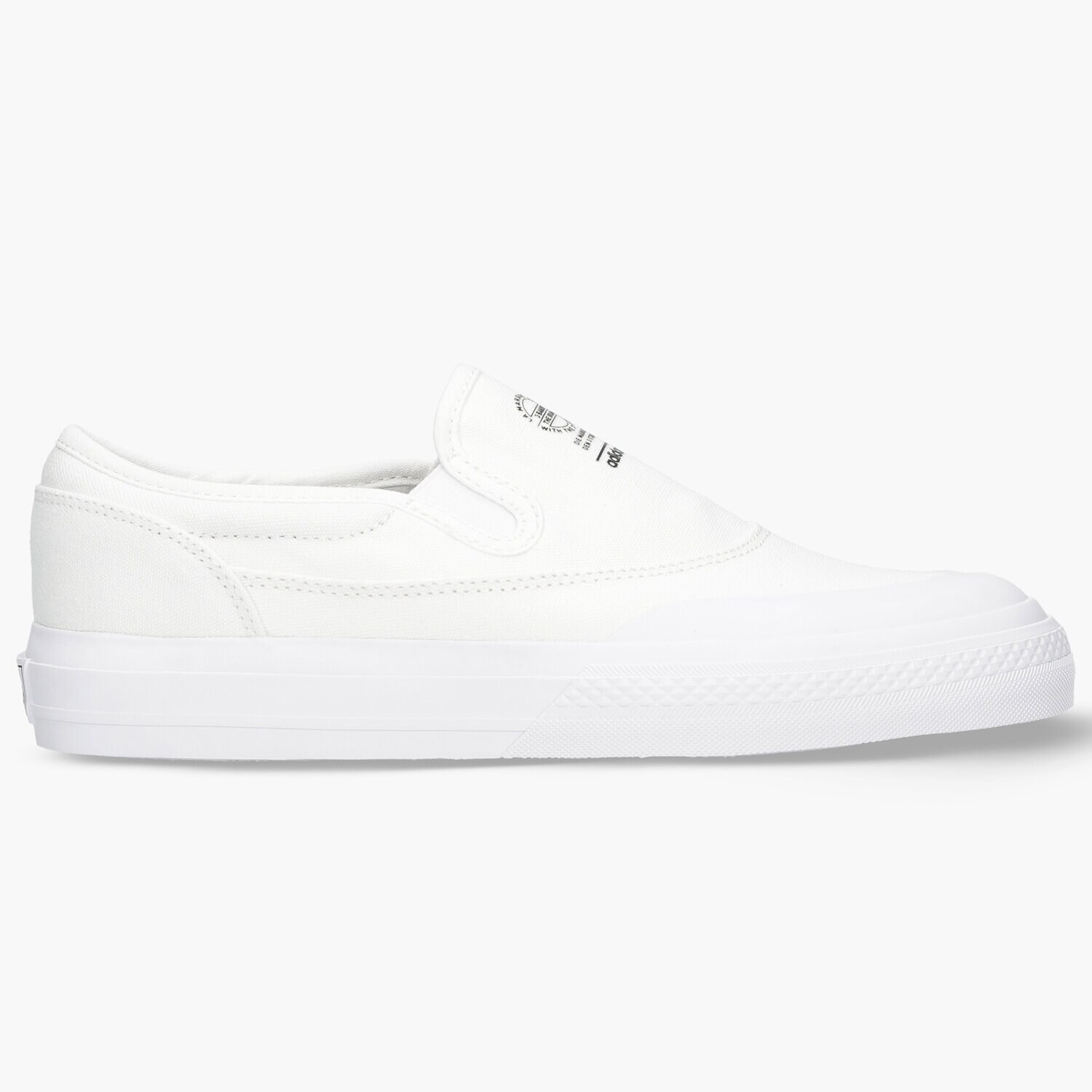 dámské tenisky ADIDAS NIZZA RF SLIP S23725 BÍLÁ