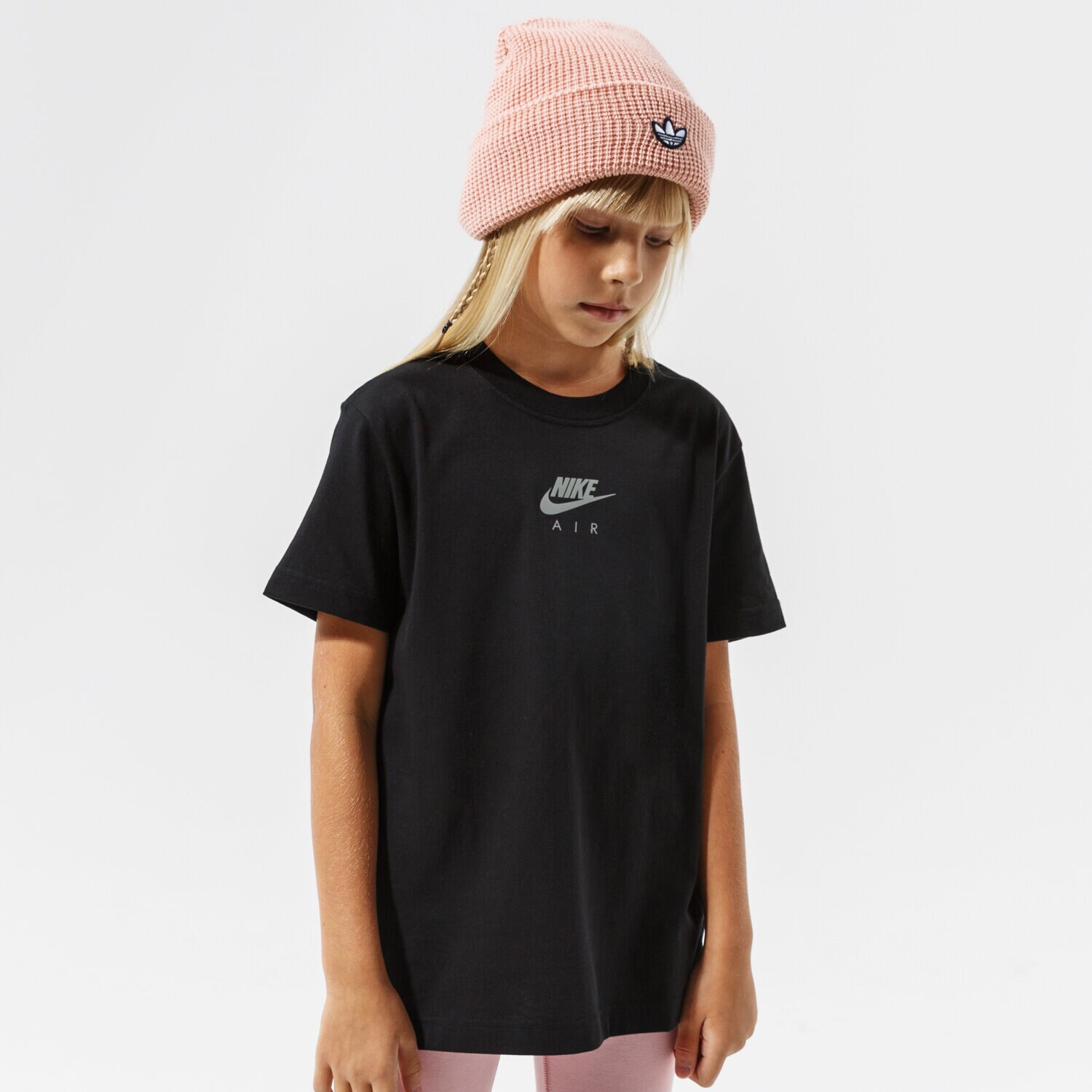 dětské tričko NIKE TRIČKO G NSW TEE BF NIKE AIR GIRL DJ6933-010 ČERNÁ