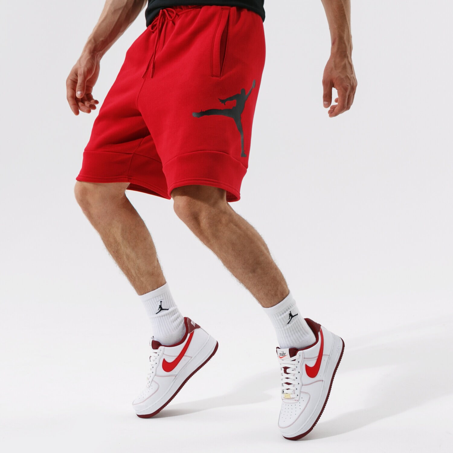 pánské kraťasy JORDAN ŠORTKY  JUMPMAN AIR CK6707-687 ČERVENÁ