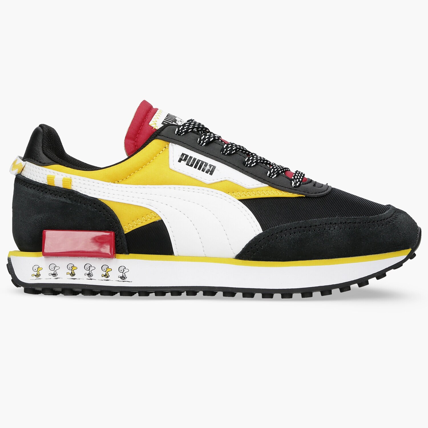 dětské tenisky PUMA PEANUTS FUTURE RIDER JR 38192201 ČERNÁ