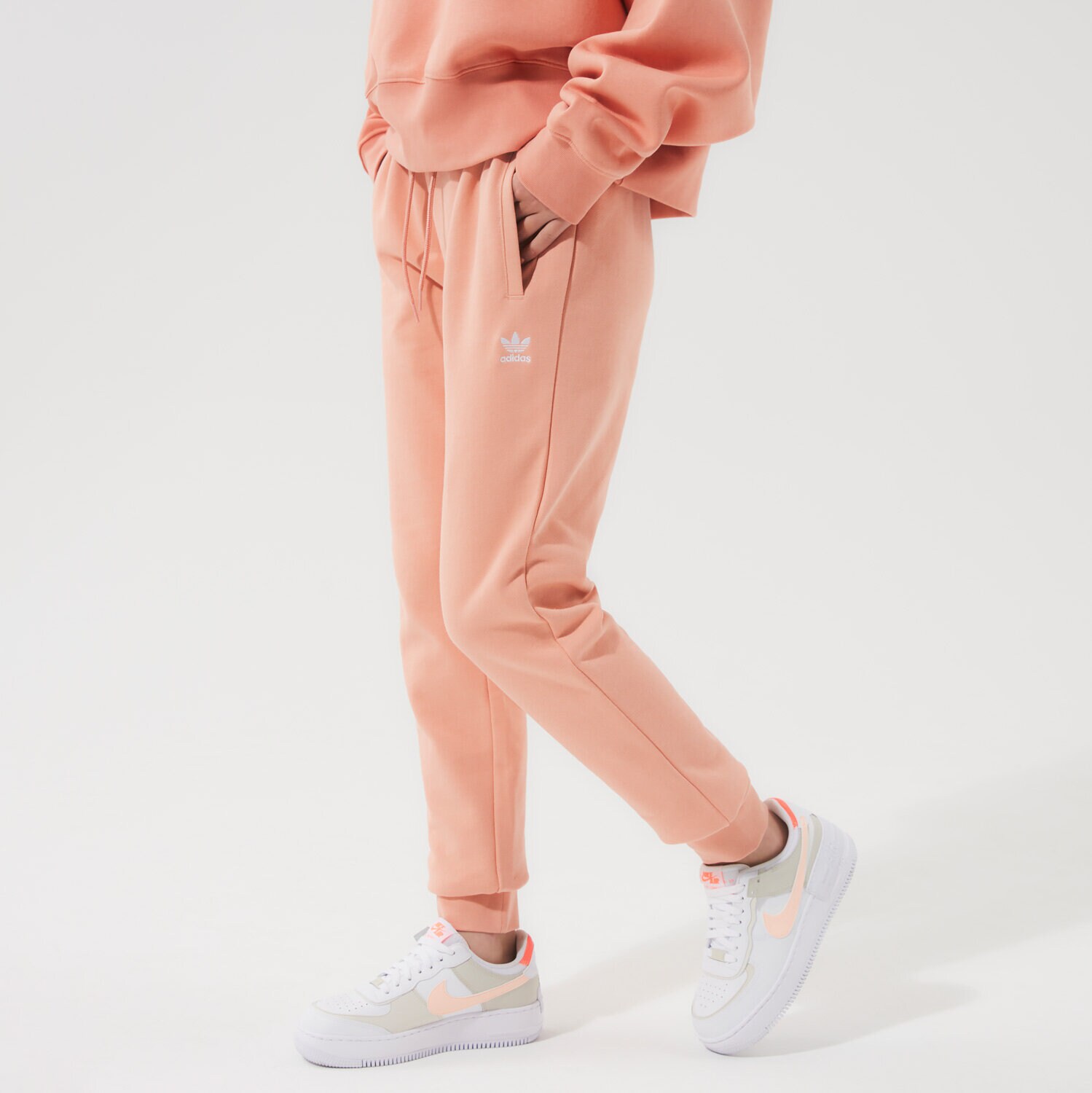 dámské kalhoty ADIDAS KALHOTY  TRACK PANT H37874 RŮŽOVÁ