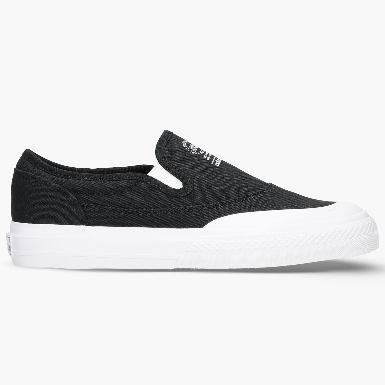 dámské tenisky ADIDAS NIZZA RF SLIP S23722 ČERNÁ