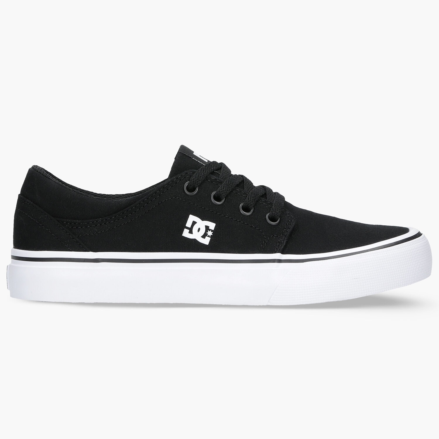 dětské skate boty (skateboardové) DC TRASE TX  ADBS300083BKW ČERNÁ