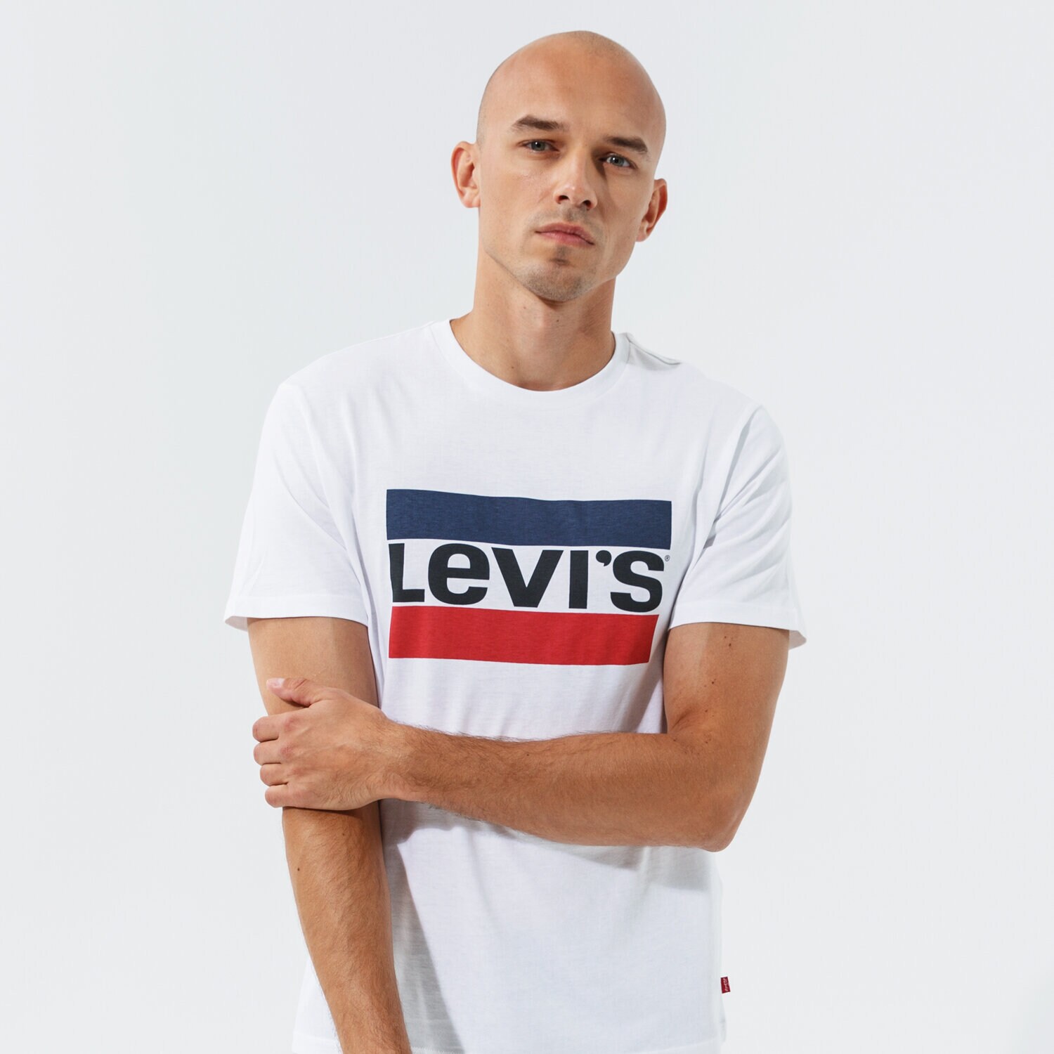 pánské tričko LEVI'S TRIČKO SPORTSWEAR LOGO GRAPHIC 396360000 BÍLÁ