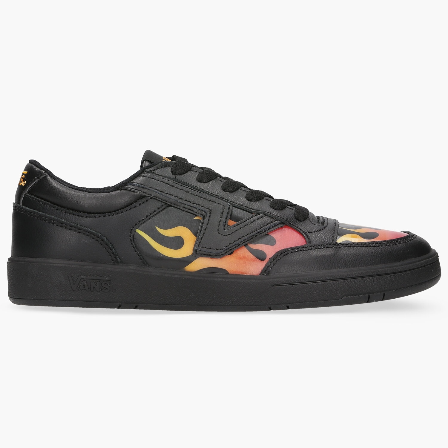 pánské skate boty (skateboardové) VANS LOWLAND CC VN0A4TZY9QP1 ČERNÁ