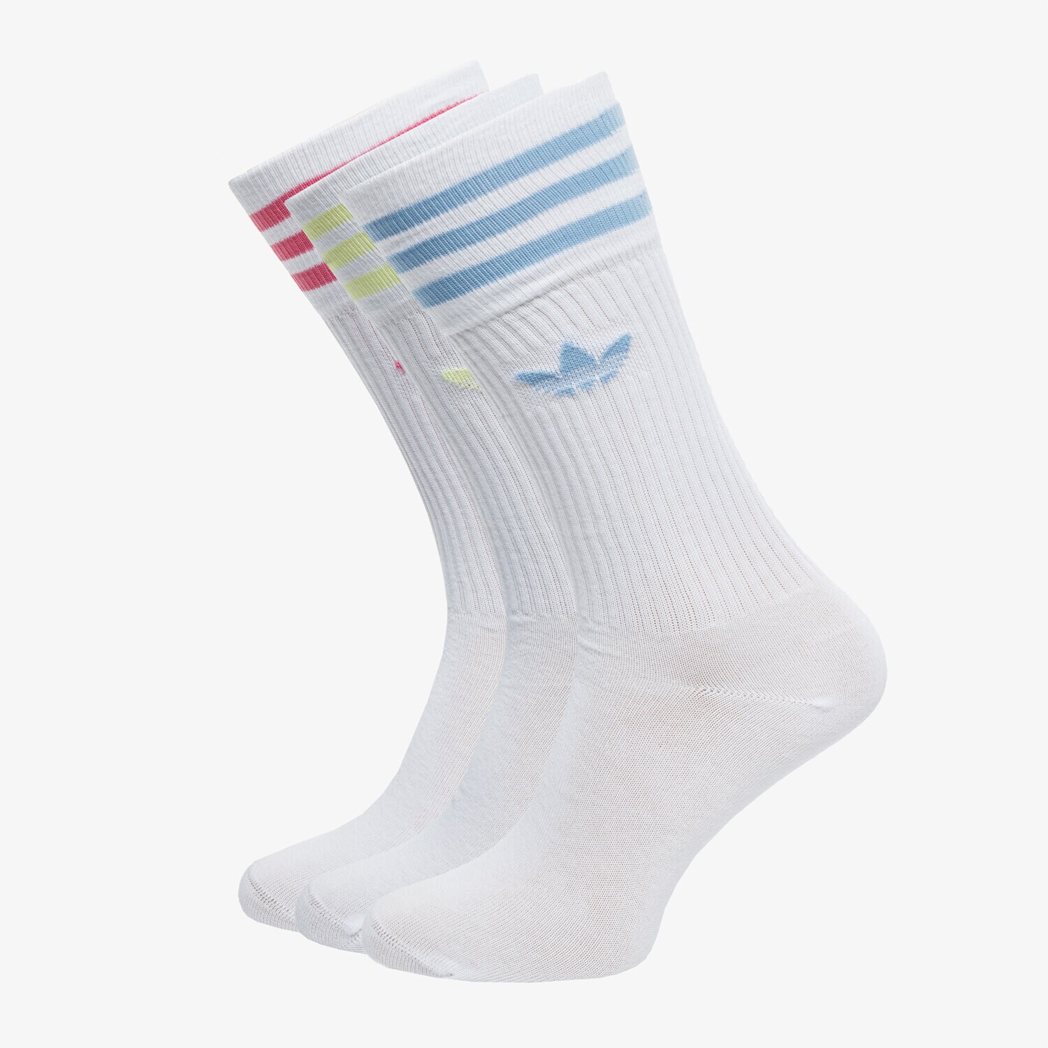 dámské ponožky ADIDAS PONOŽKY SOLID CREW SOCK H32329 VÍCEBAREVNÁ