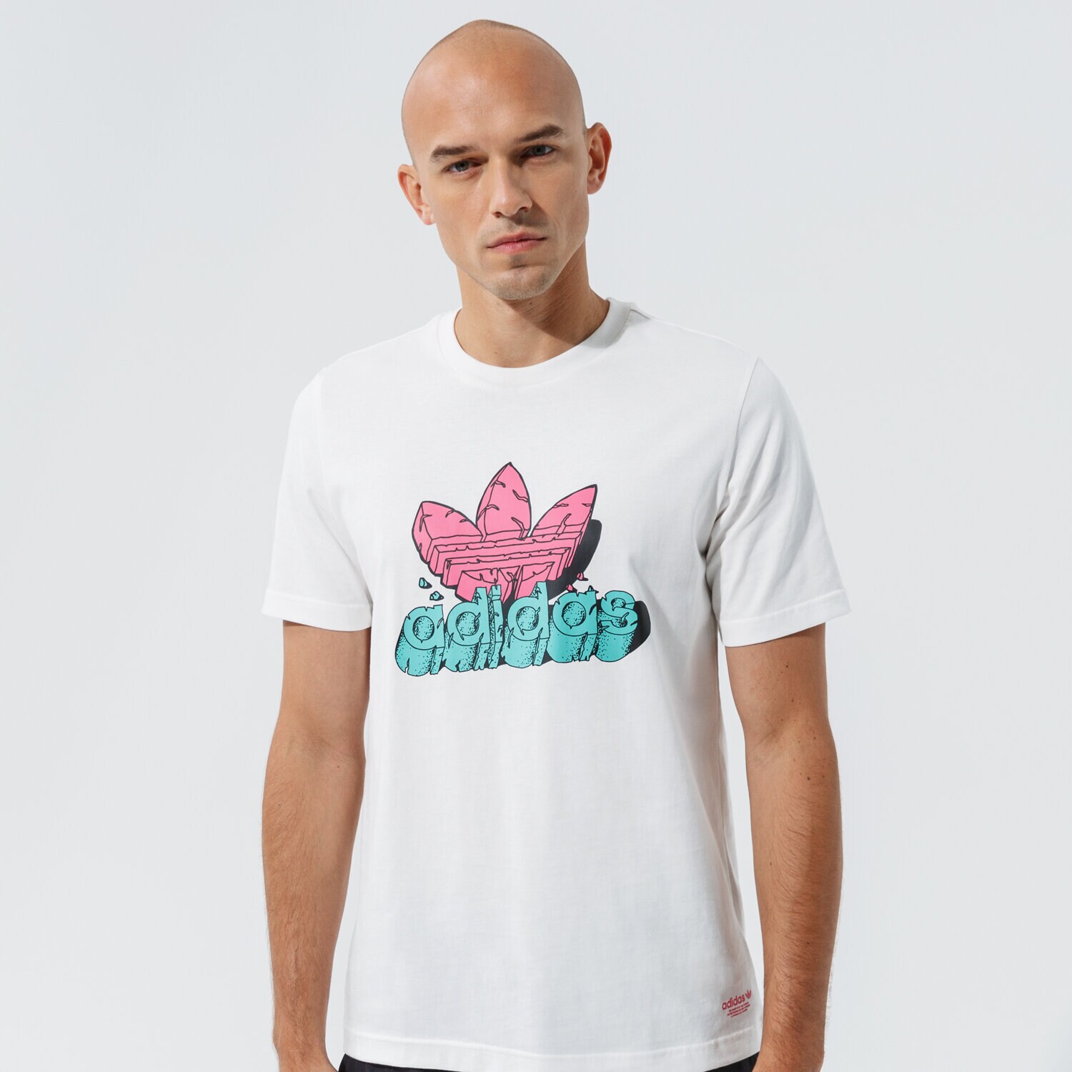 pánské tričko ADIDAS TRIČKO 5 AS TEE H13481 BÍLÁ