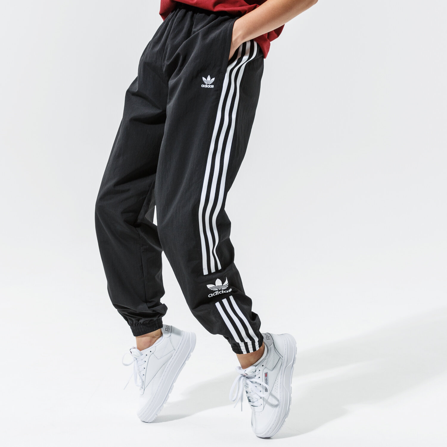 dámské kalhoty ADIDAS KALHOTY  TRACK PANTS #H20547 ČERNÁ