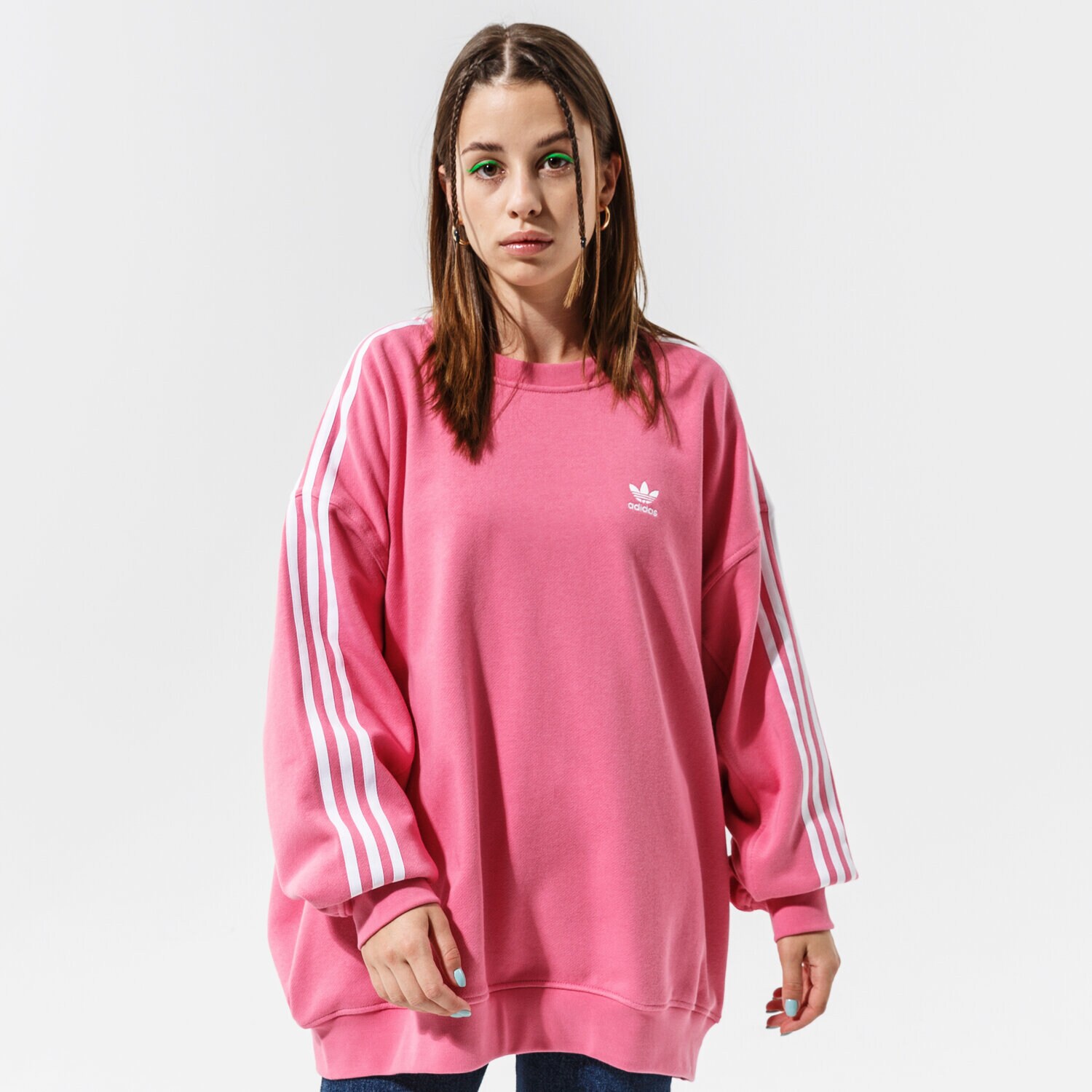 dámská mikina ADIDAS MIKINA OS SWEATSHIRT H33542 RŮŽOVÁ