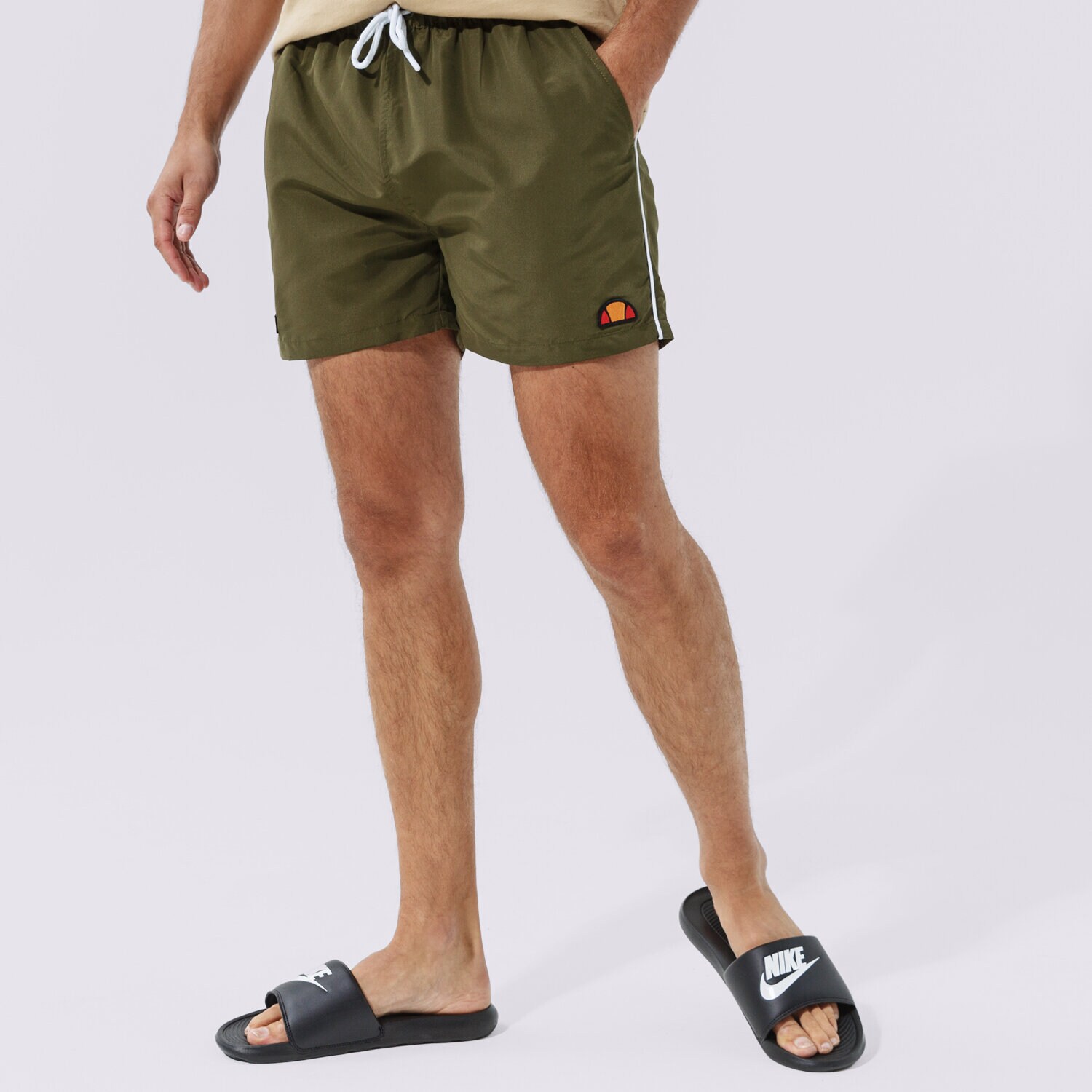 pánské kraťasy ELLESSE ŠORTKY  DEM SLACKERS KHA SHS00938506 KHAKI
