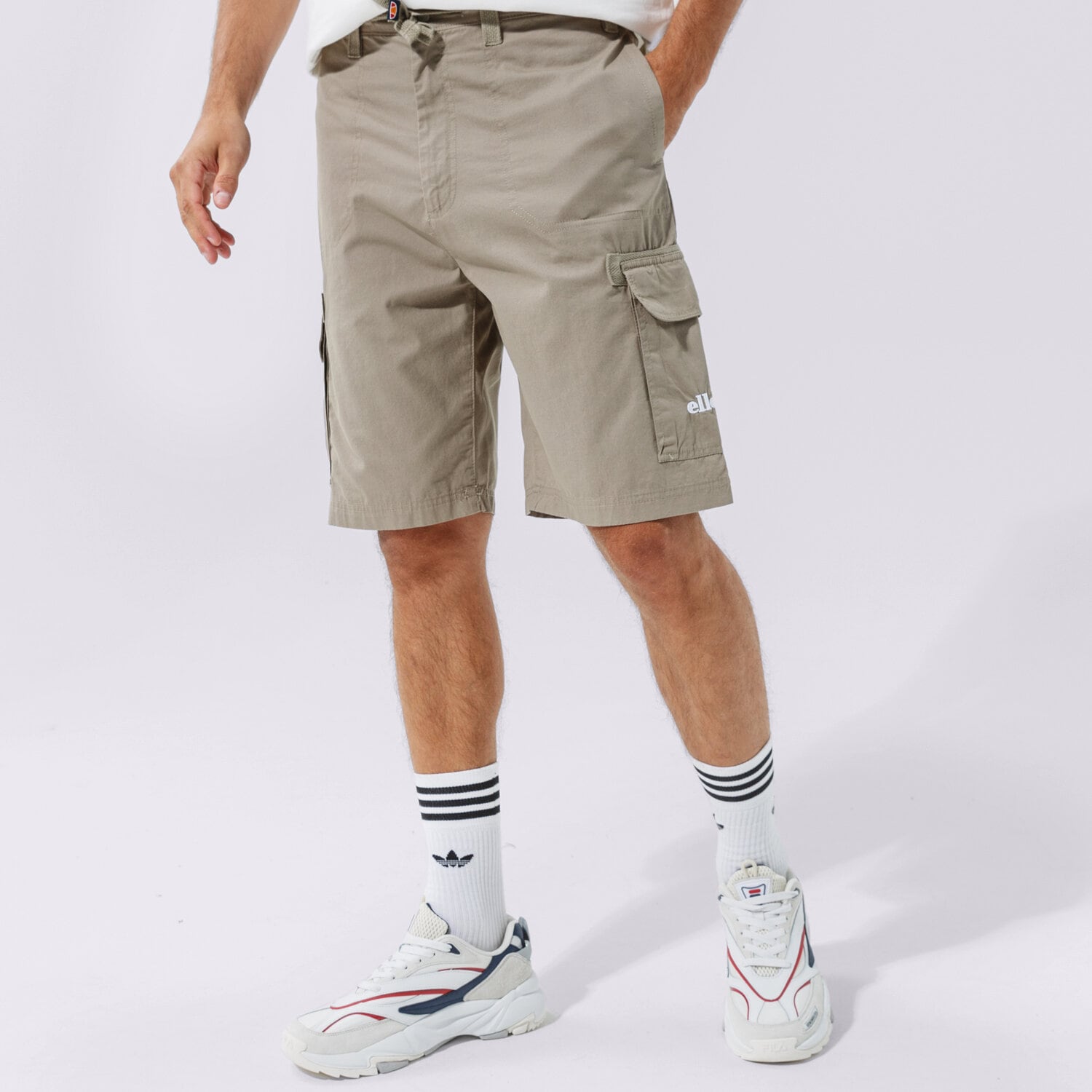 pánské kraťasy ELLESSE ŠORTKY  FIGURI SHORT KHA SHJ11943506 KHAKI