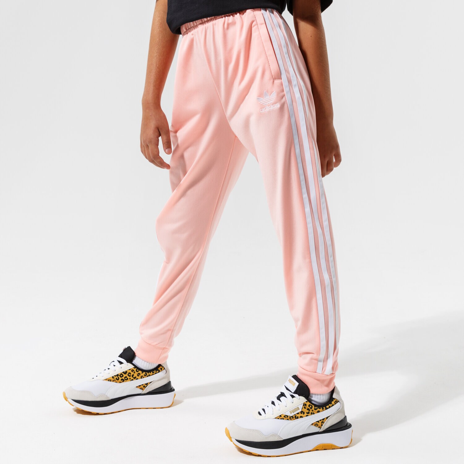 dětské kalhoty ADIDAS KALHOTY  SST TRACK PANTS GIRL H37870 RŮŽOVÁ
