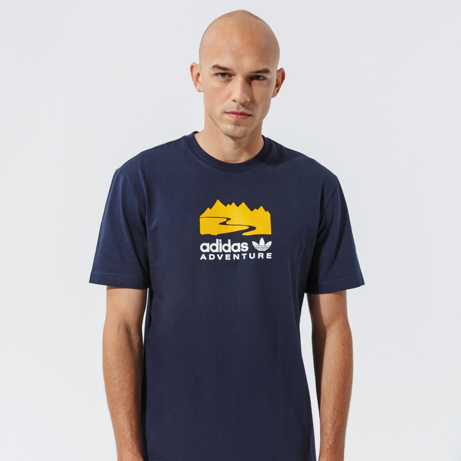 pánské tričko ADIDAS TRIČKO LOGO TEE H09066 ČERNÁ
