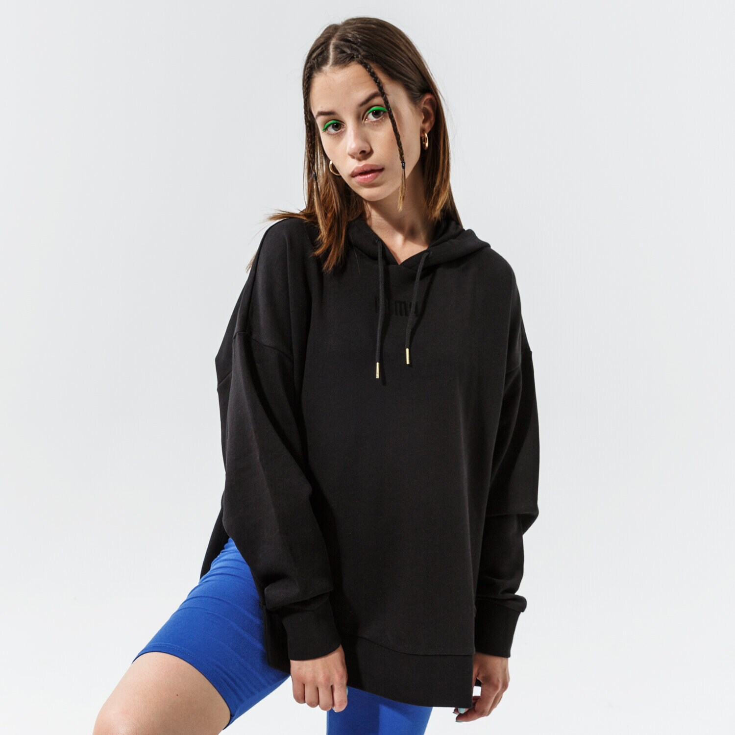 dámská mikina PUMA MIKINA S KAPUCÍ HER HOODIE TR - PUMA BLACK 58951901 ČERNÁ