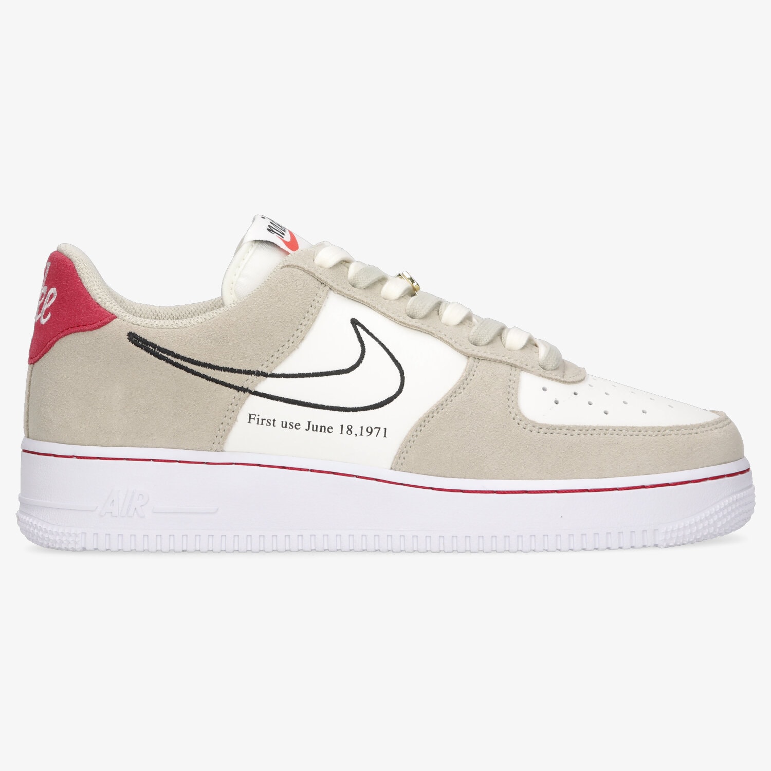 pánské tenisky NIKE AIR FORCE 1 '07 LV8 DB3597-100 BÍLÁ