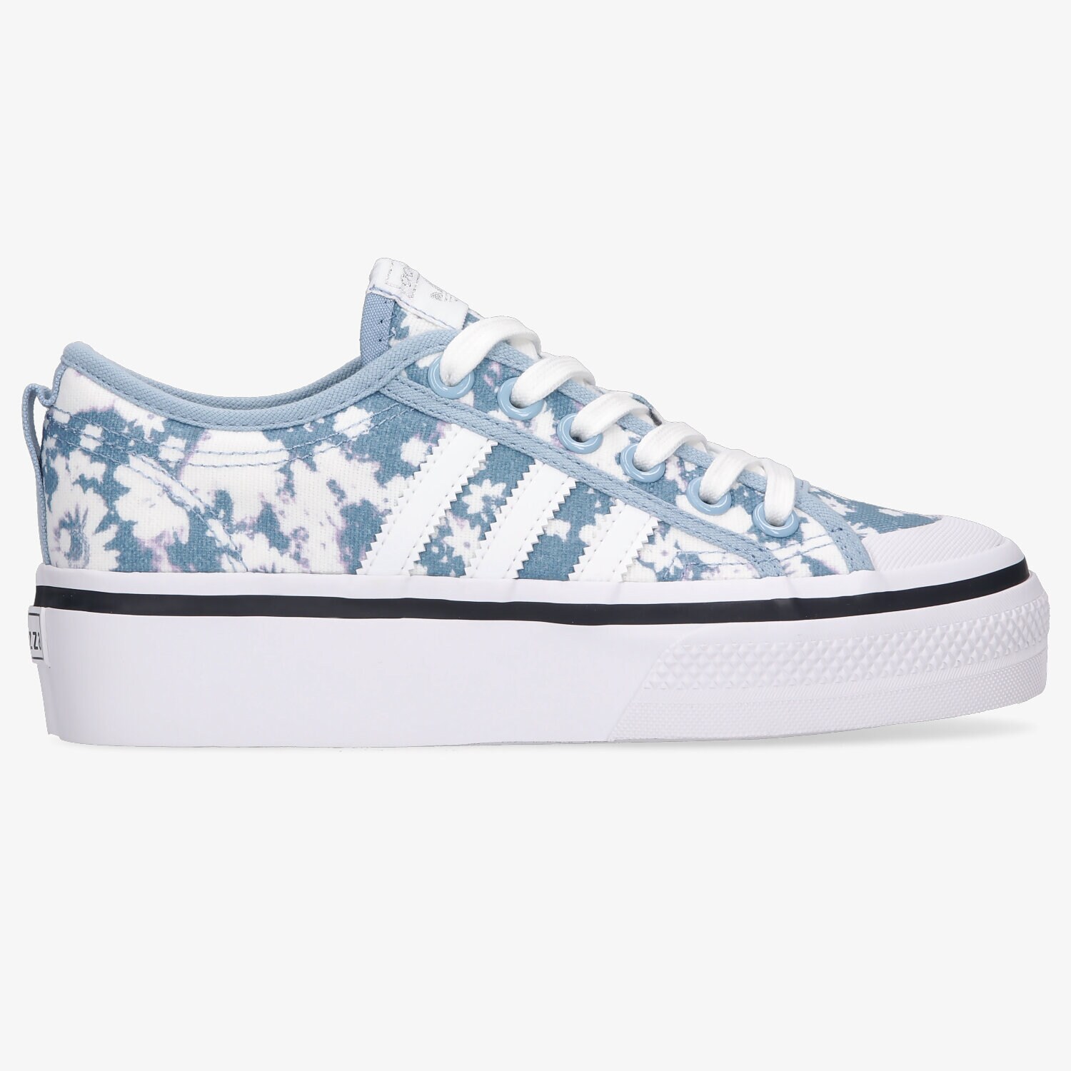 dámské tenisky ADIDAS NIZZA PLATFORM W H01232 MODRÁ