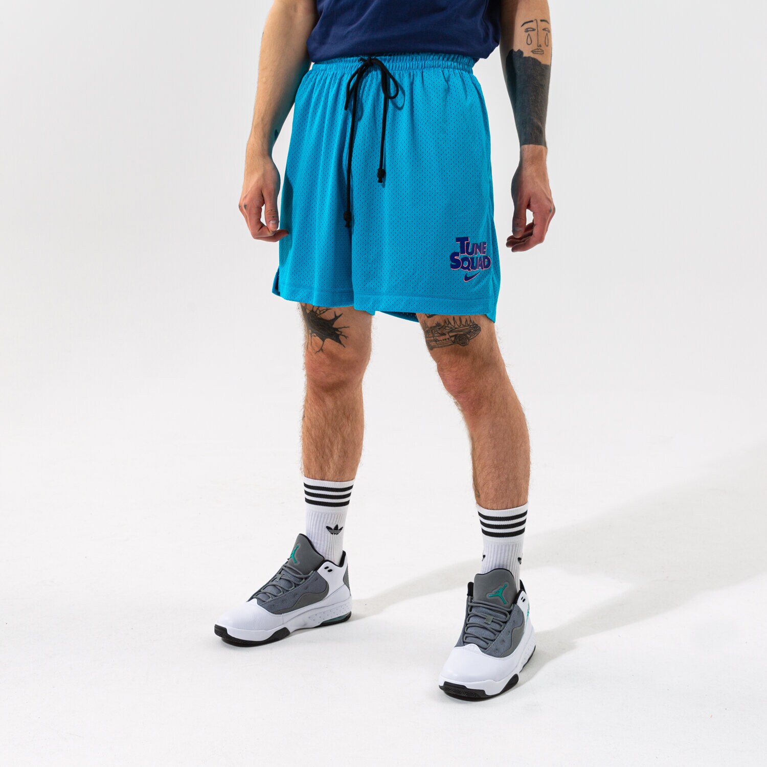pánské kraťasy NIKE ŠORTKY  M NK DF STD ISS REV SHORT SJ NBA DJ3896-434 TMAVOMODRÁ