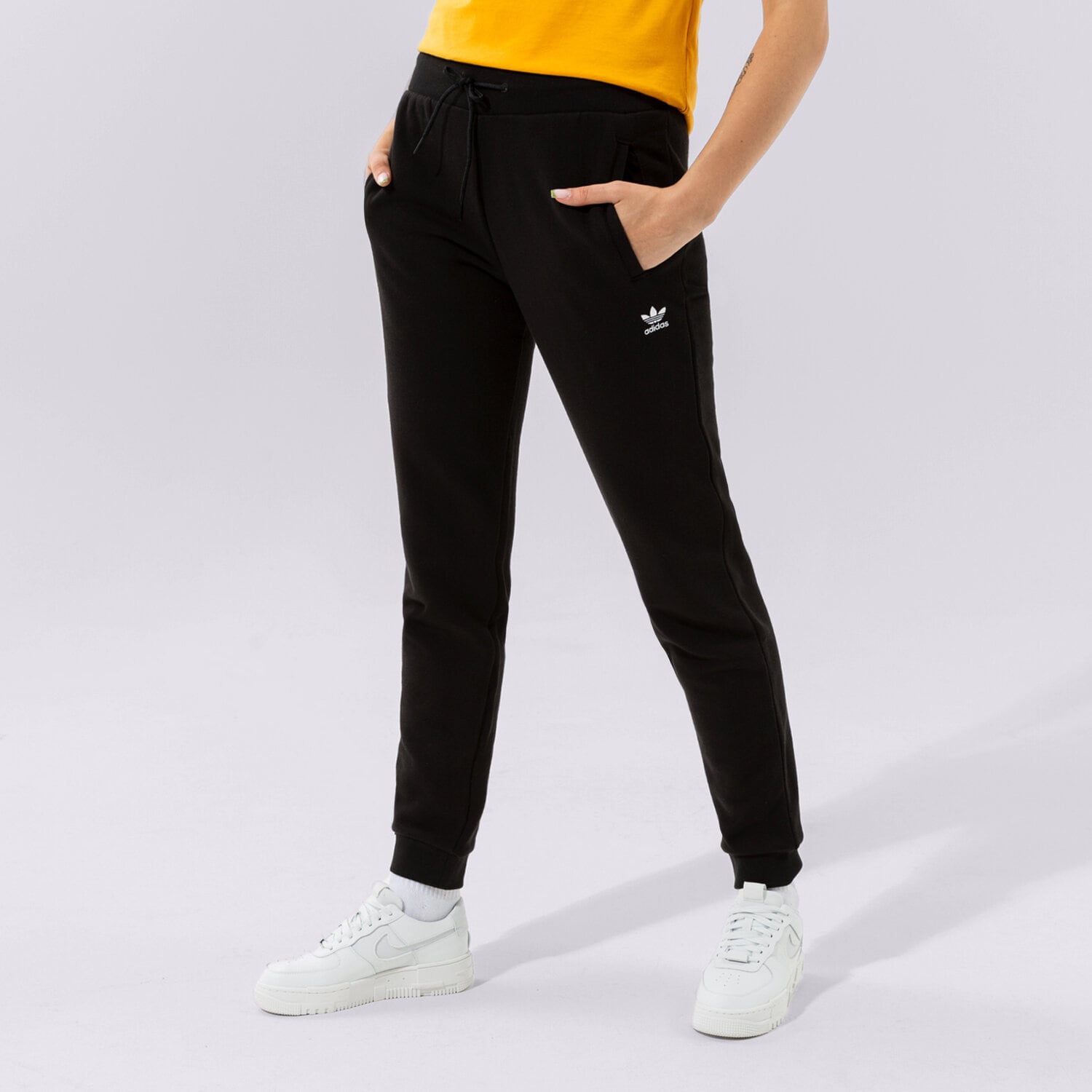 dámské kalhoty ADIDAS KALHOTY  TRACK PANT H37878 ČERNÁ