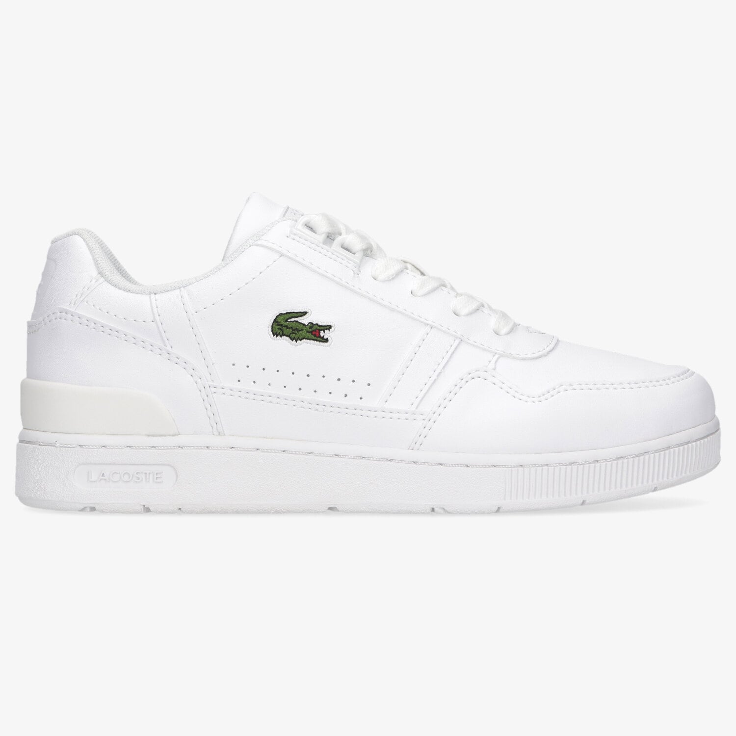 dětské tenisky LACOSTE T-CLIP 0121 1 SUJ 742SUJ000421G BÍLÁ